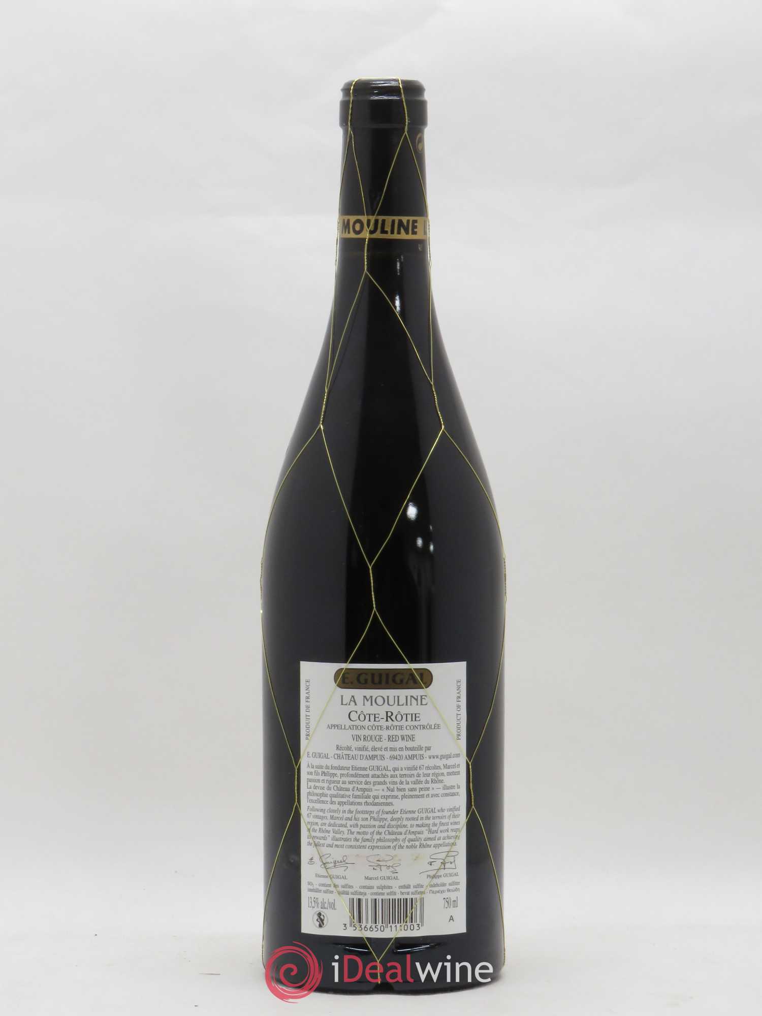 Côte-Rôtie La Mouline Guigal 2012 - Lot de 1 bouteille - 1
