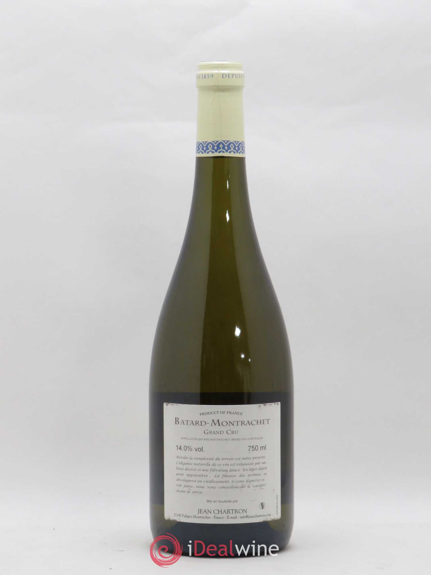 Bâtard-Montrachet Grand Cru Jean Chartron 2013 - Lot de 1 bouteille - 1