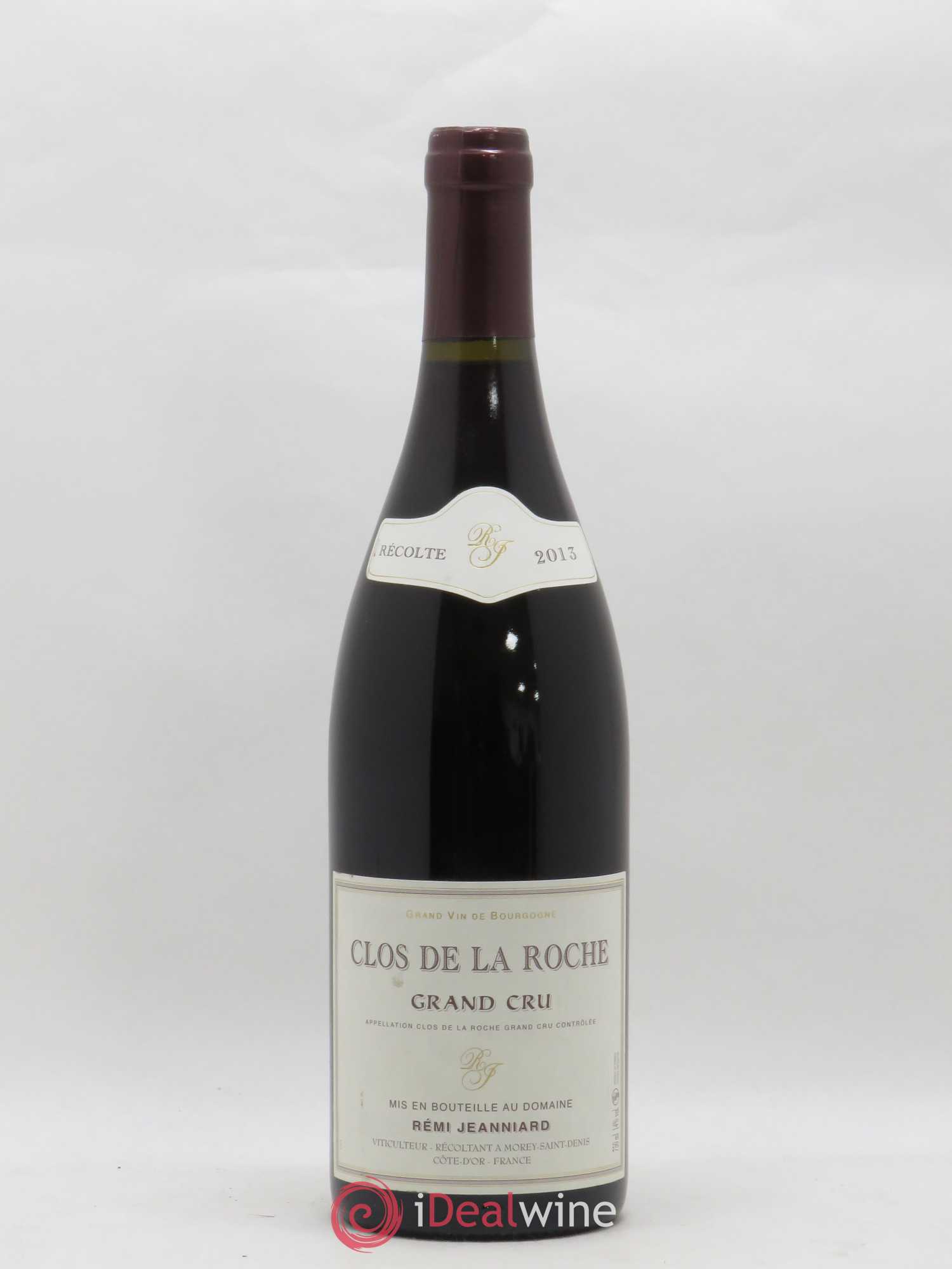 Clos de la Roche Grand Cru Remi Jeanniard 2013 - Posten von 1 Flasche - 0