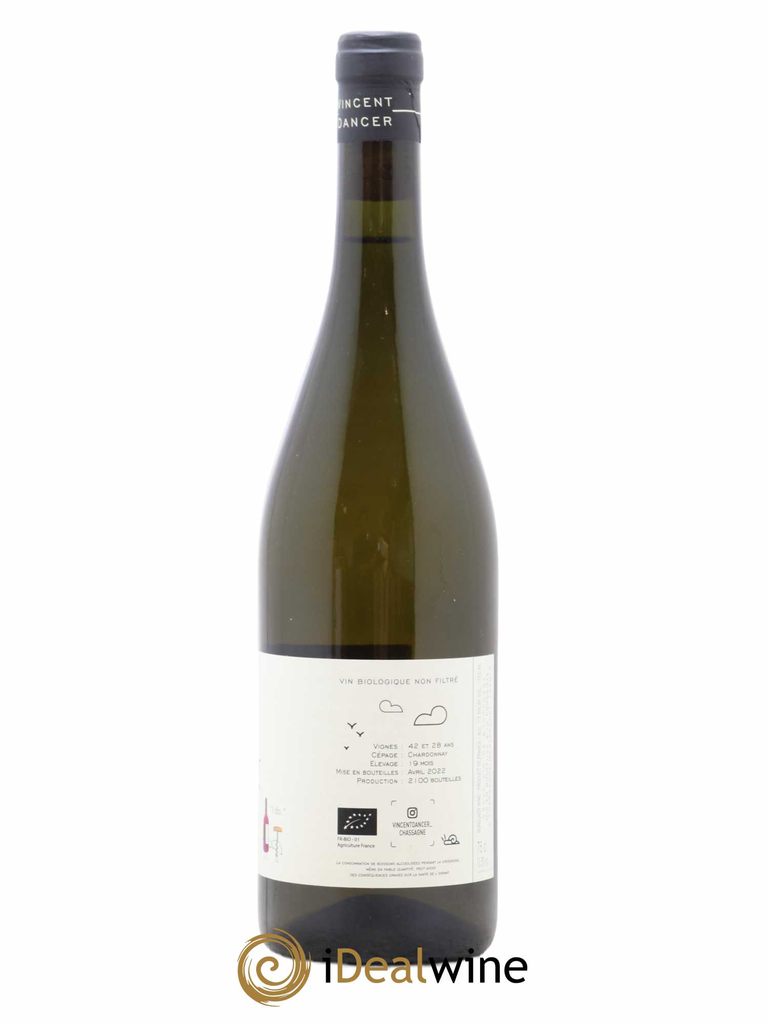Chassagne-Montrachet 1er Cru La Romanée Vincent Dancer 2020 - Lot de 1 bouteille - 1