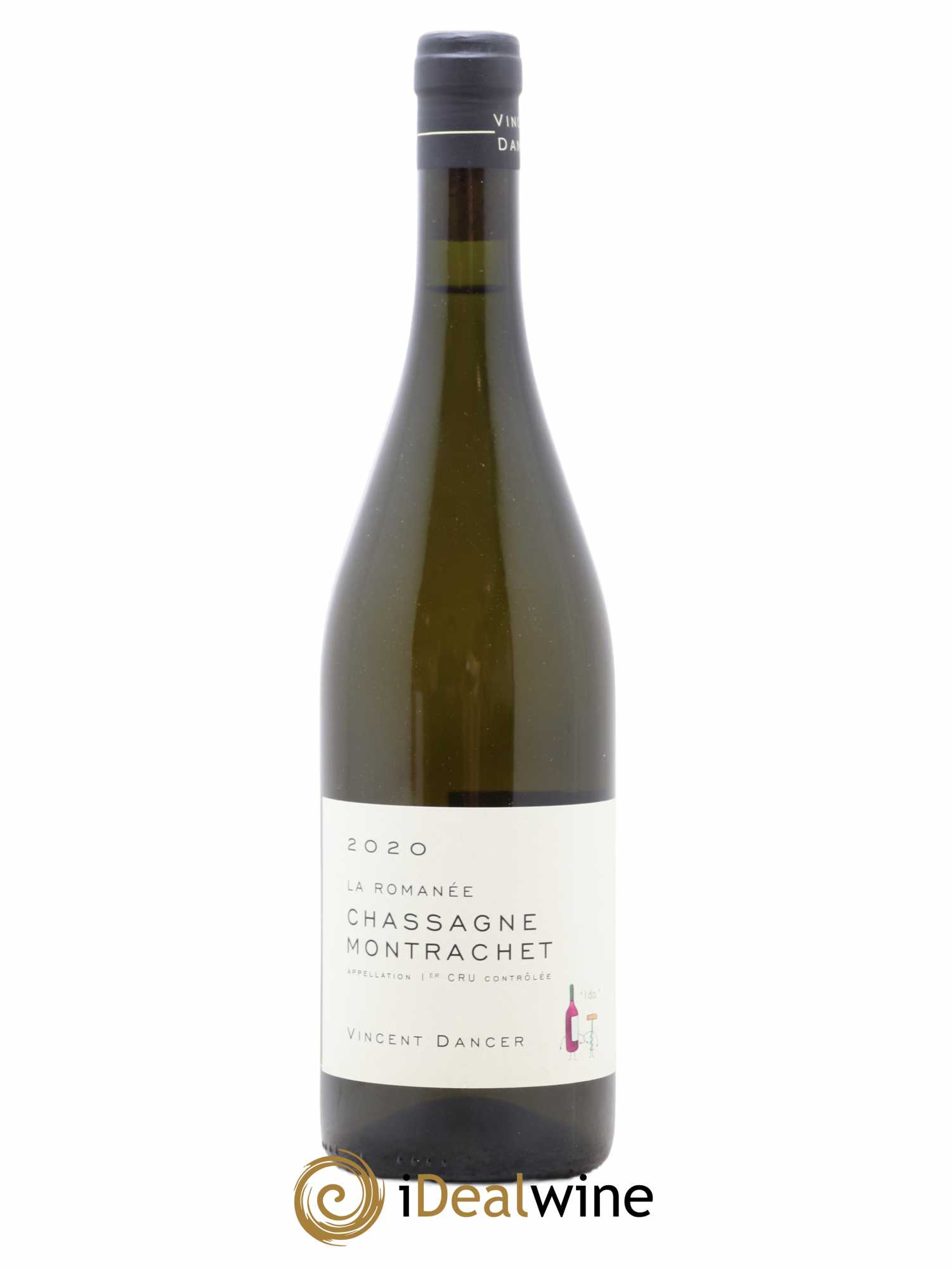 Chassagne-Montrachet 1er Cru La Romanée Vincent Dancer 2020 - Lot de 1 bouteille - 0