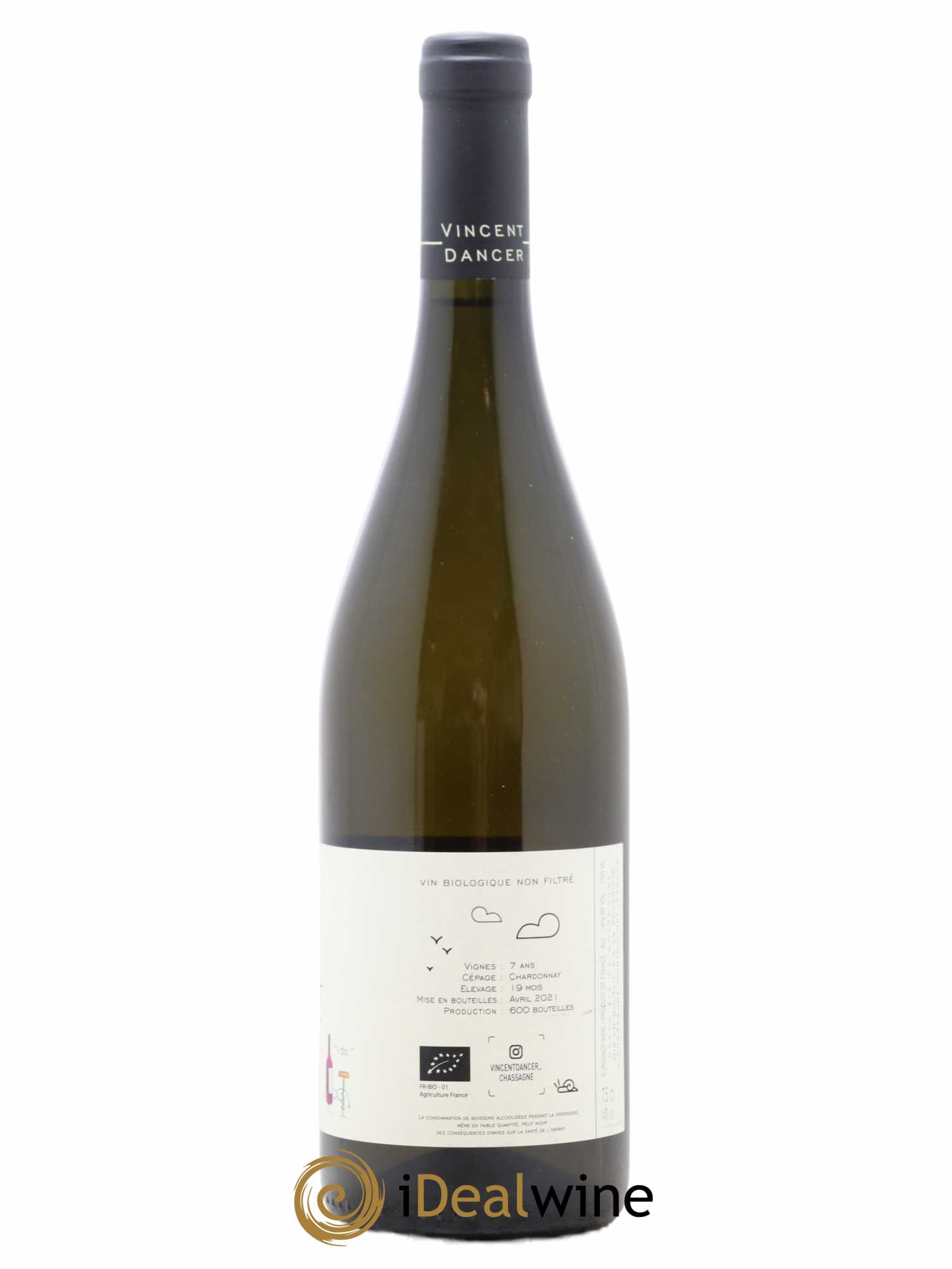 Chassagne-Montrachet 1er Cru Morgeot Vincent Dancer 2019 - Lot de 1 bouteille - 1