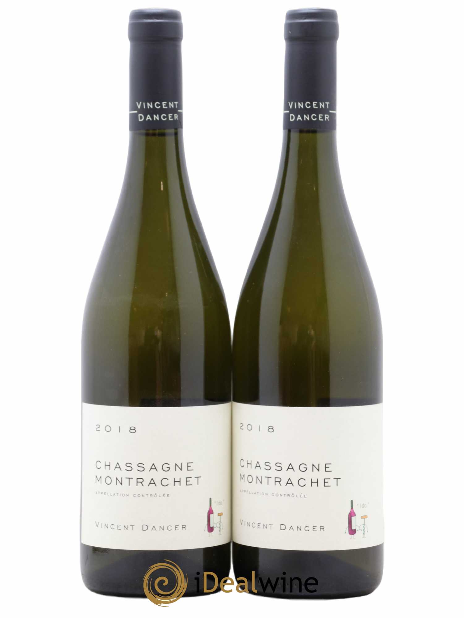 Chassagne-Montrachet Vincent Dancer 2018 - Lot de 2 bouteilles - 0