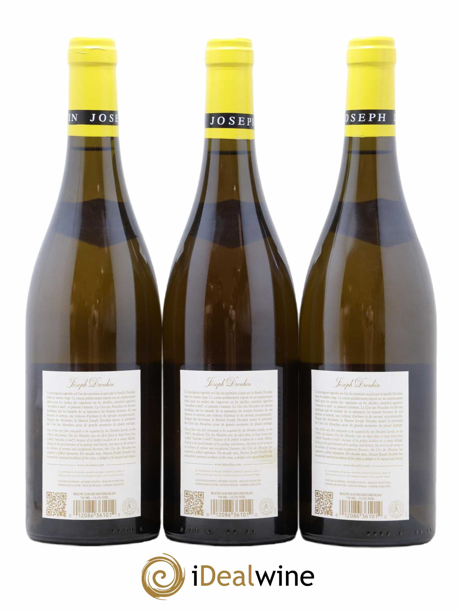 Beaune 1er Cru Clos des Mouches Joseph Drouhin 2010 - Lot de 3 bouteilles - 1