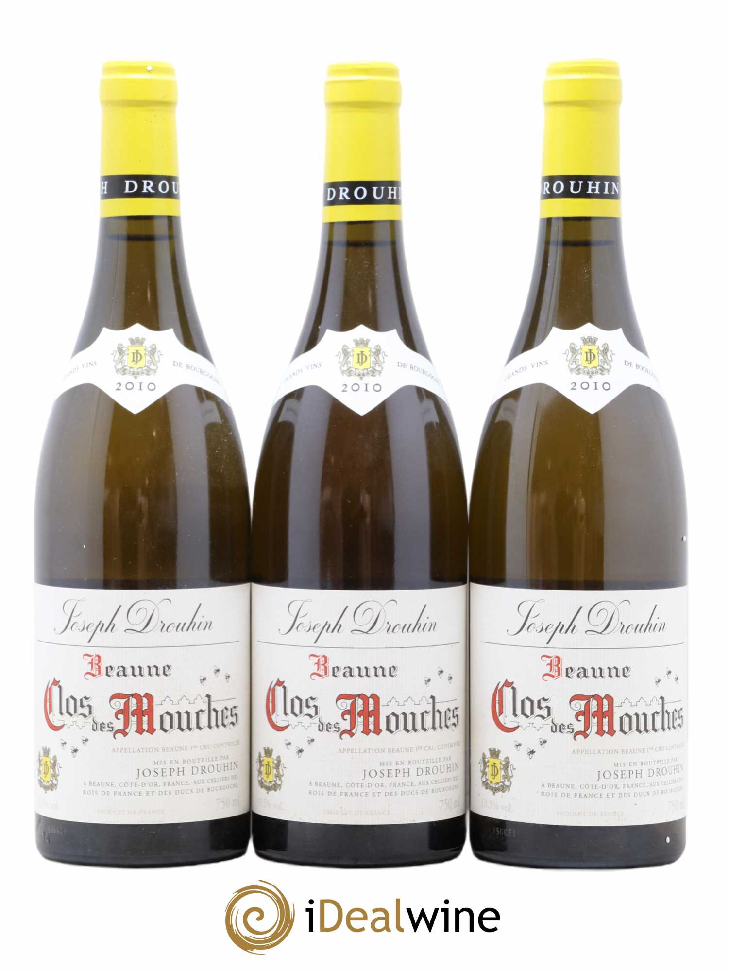 Beaune 1er Cru Clos des Mouches Joseph Drouhin 2010 - Lot de 3 bouteilles - 0