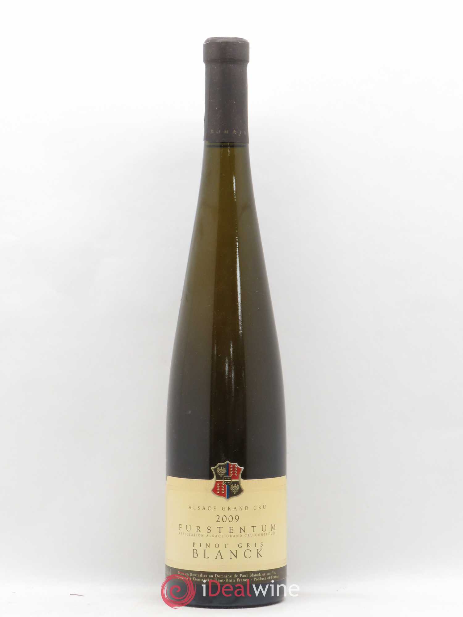 Pinot Gris Grand Cru Furstentum Domaine Paul Blanck 2009 - Posten von 1 Flasche - 0
