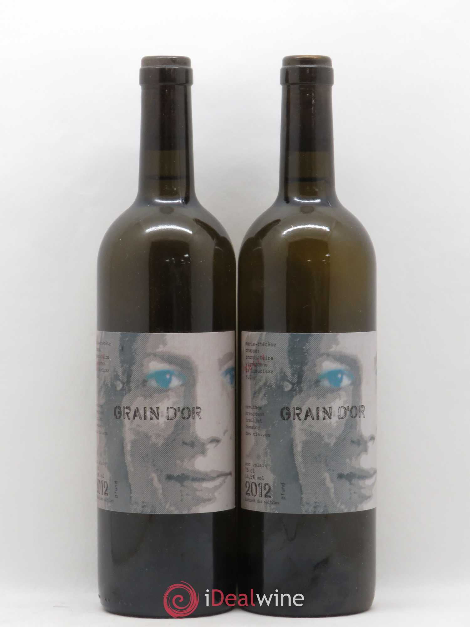 Valais Grain d'Or Ermitage Président Troillet Marie-Thérèse Chappaz - Domaine Des Claives 2012 - Lot de 2 bouteilles - 0
