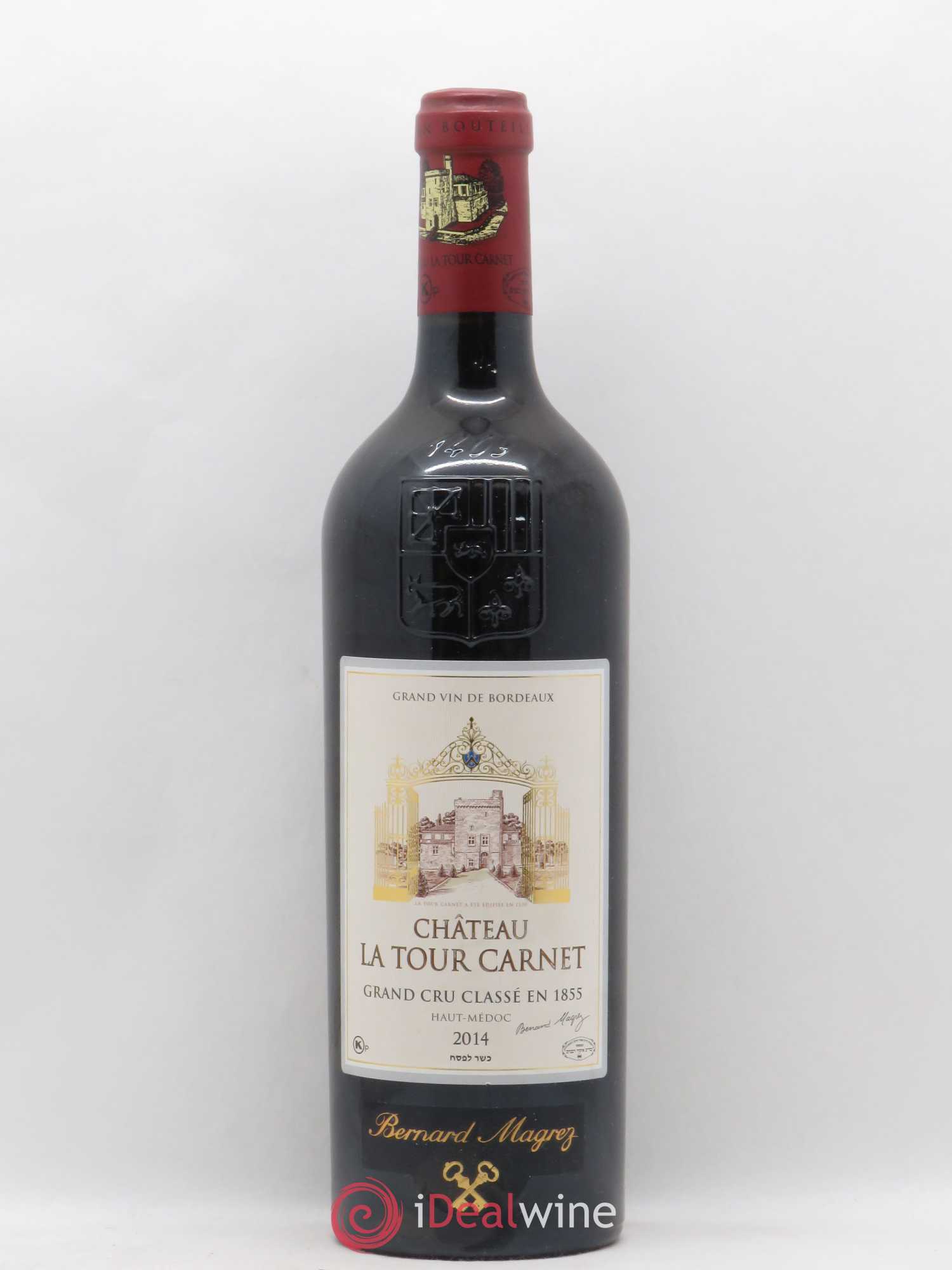 Château la Tour Carnet 4ème Grand Cru Classé 2014 - Lot de 1 bouteille - 0