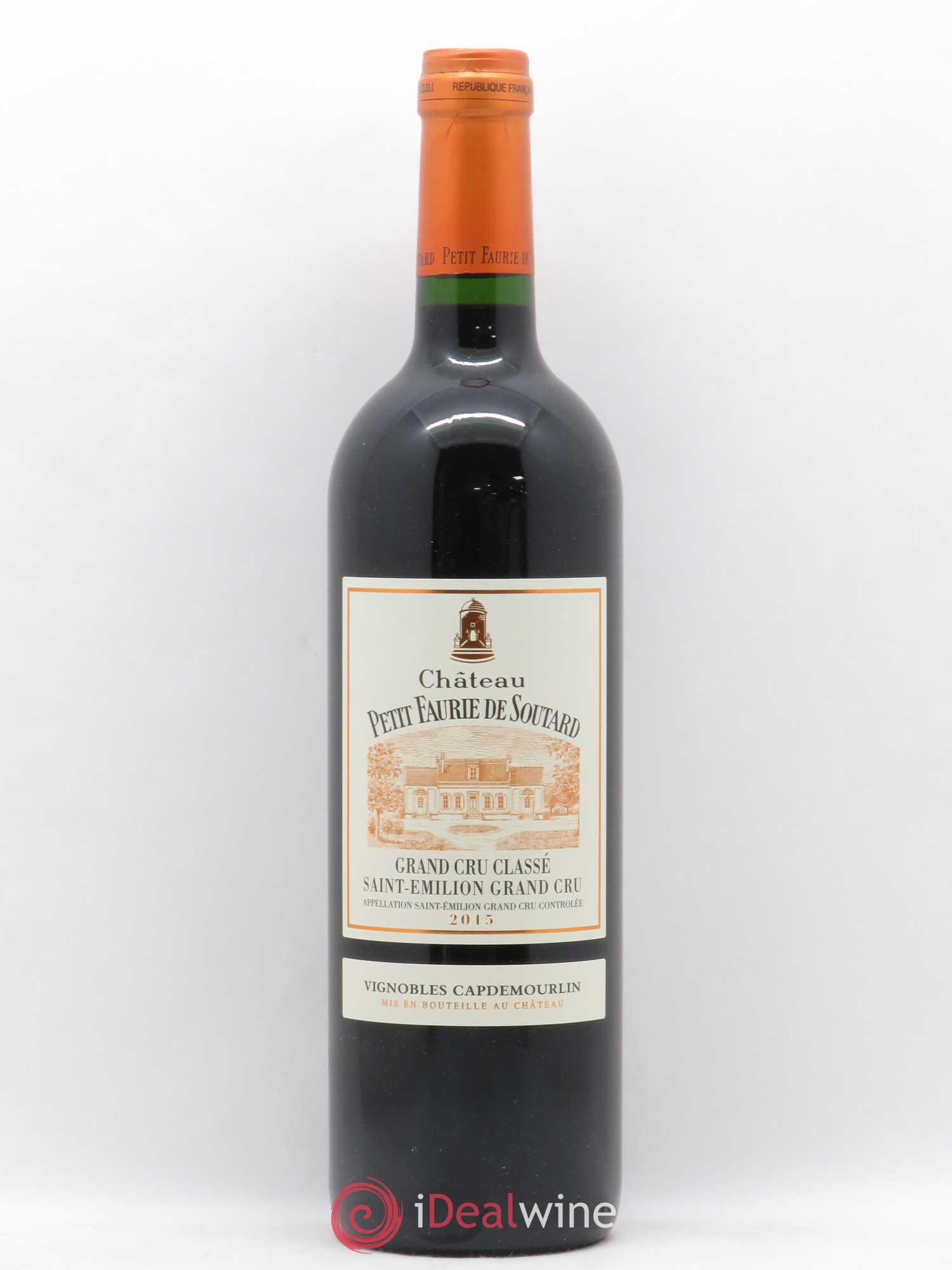 Château Petit Faurie de Soutard Grand Cru Classé 2015 - Lot de 1 bouteille - 0