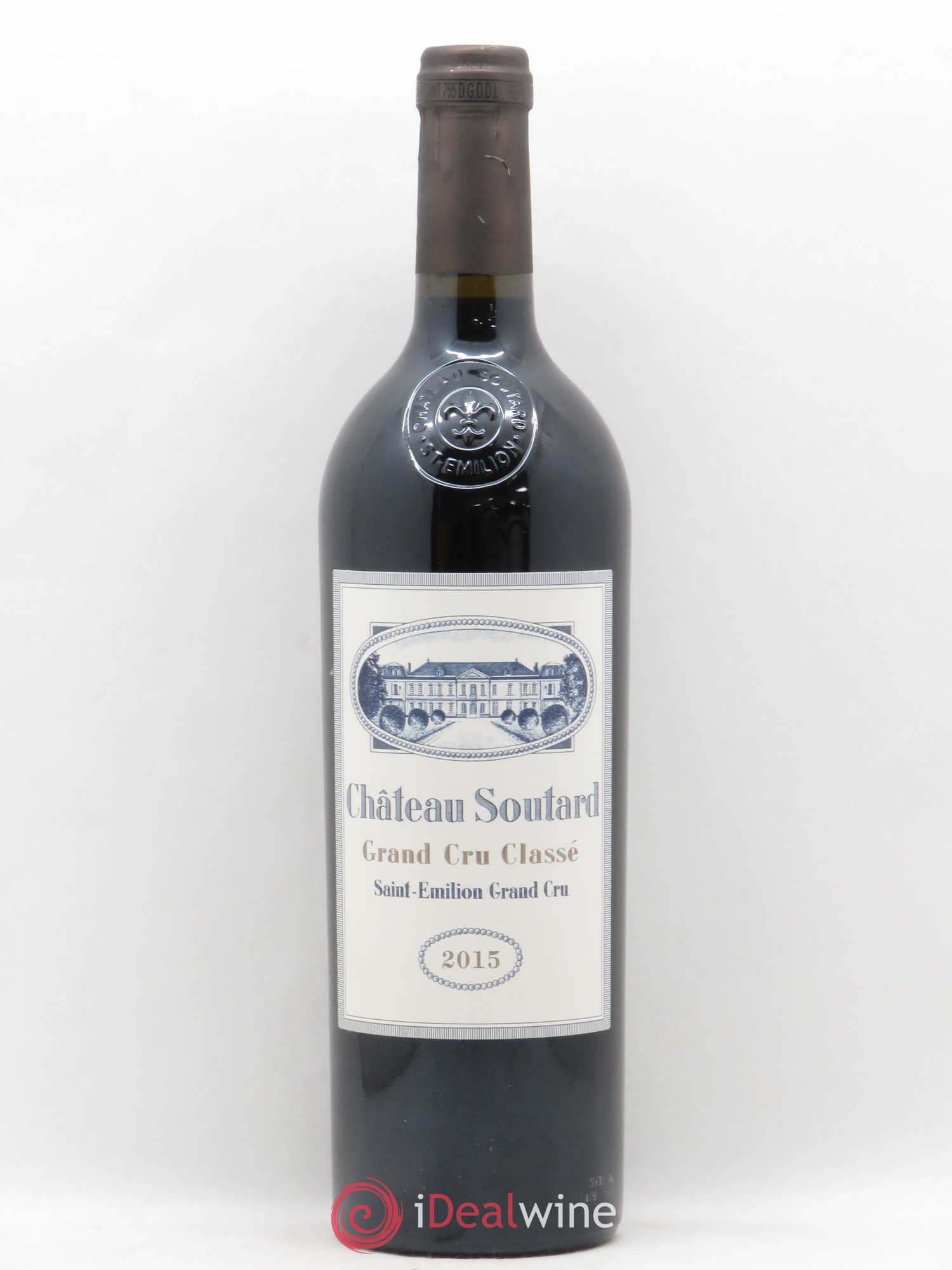 Château Soutard Grand Cru Classé 2015 - Lot de 1 bouteille - 0