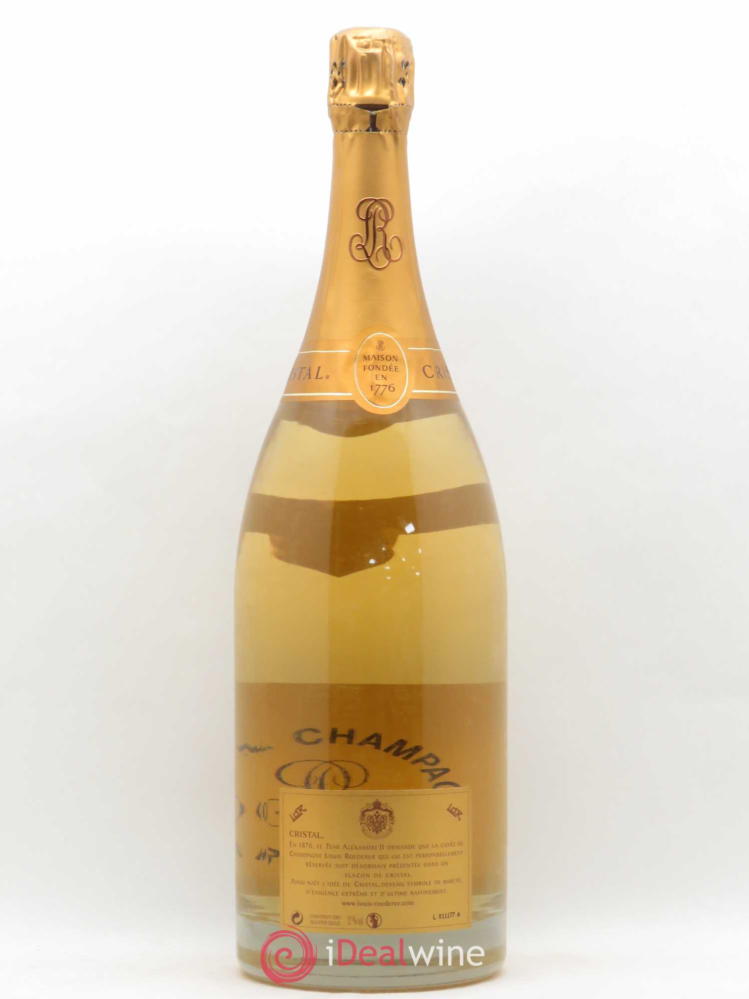 Cristal Louis Roederer 2007 - Lot de 1 magnum - 1