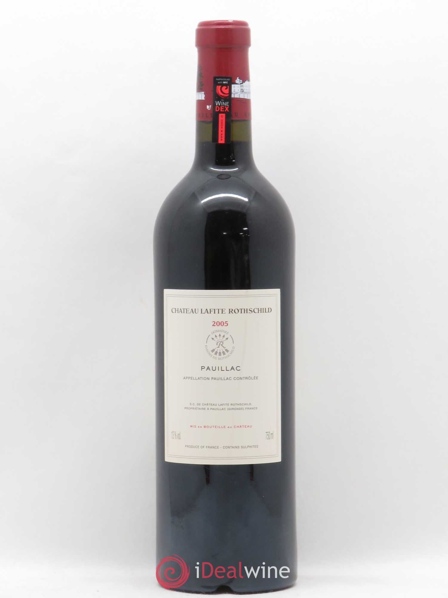 Château Lafite Rothschild 1er Grand Cru Classé 2005 - Lot de 1 bouteille - 1