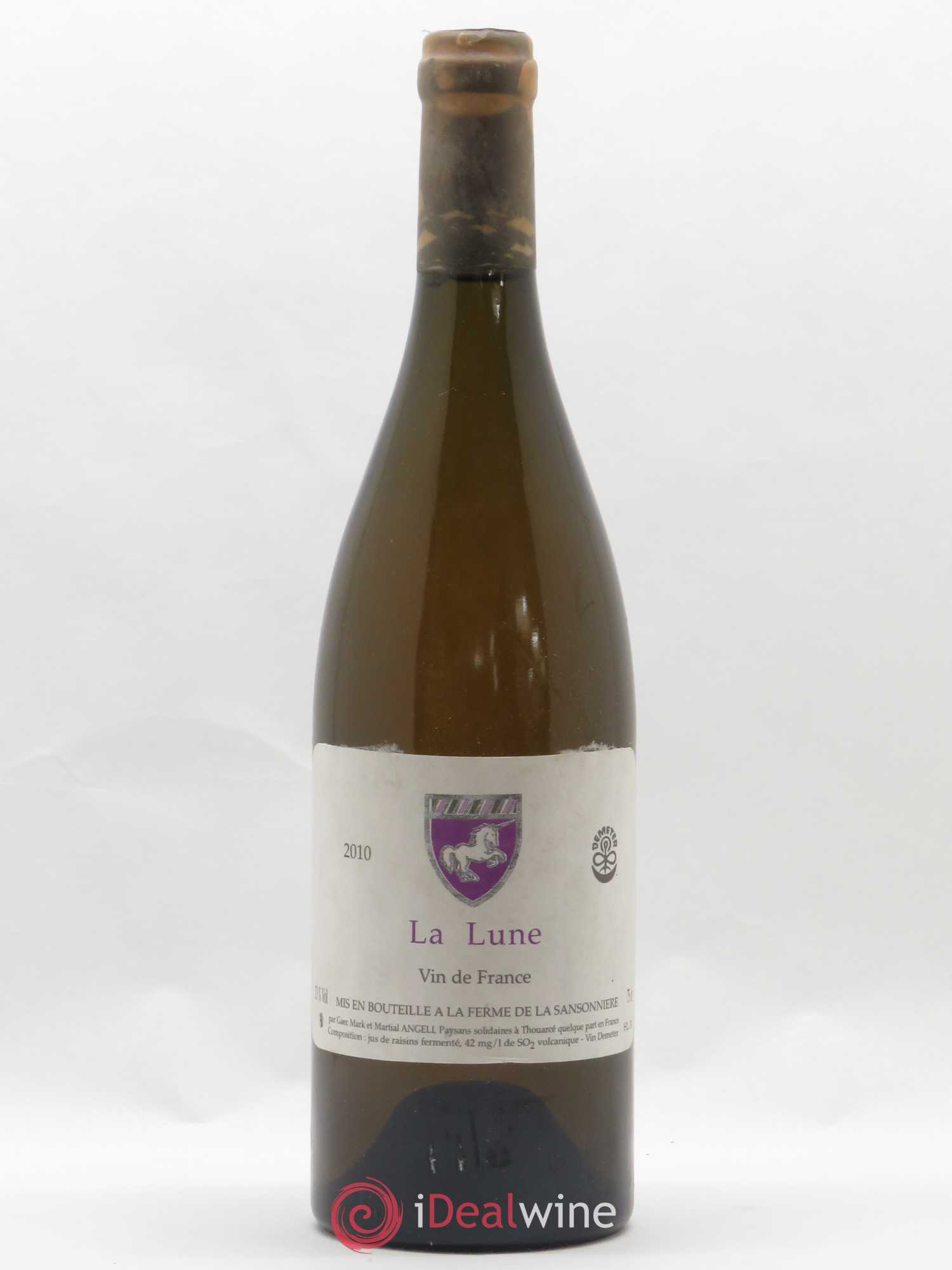 Vin de France La Lune Mark Angeli (Domaine) - Ferme de la Sansonnière 2010 - Lot de 1 bouteille - 0