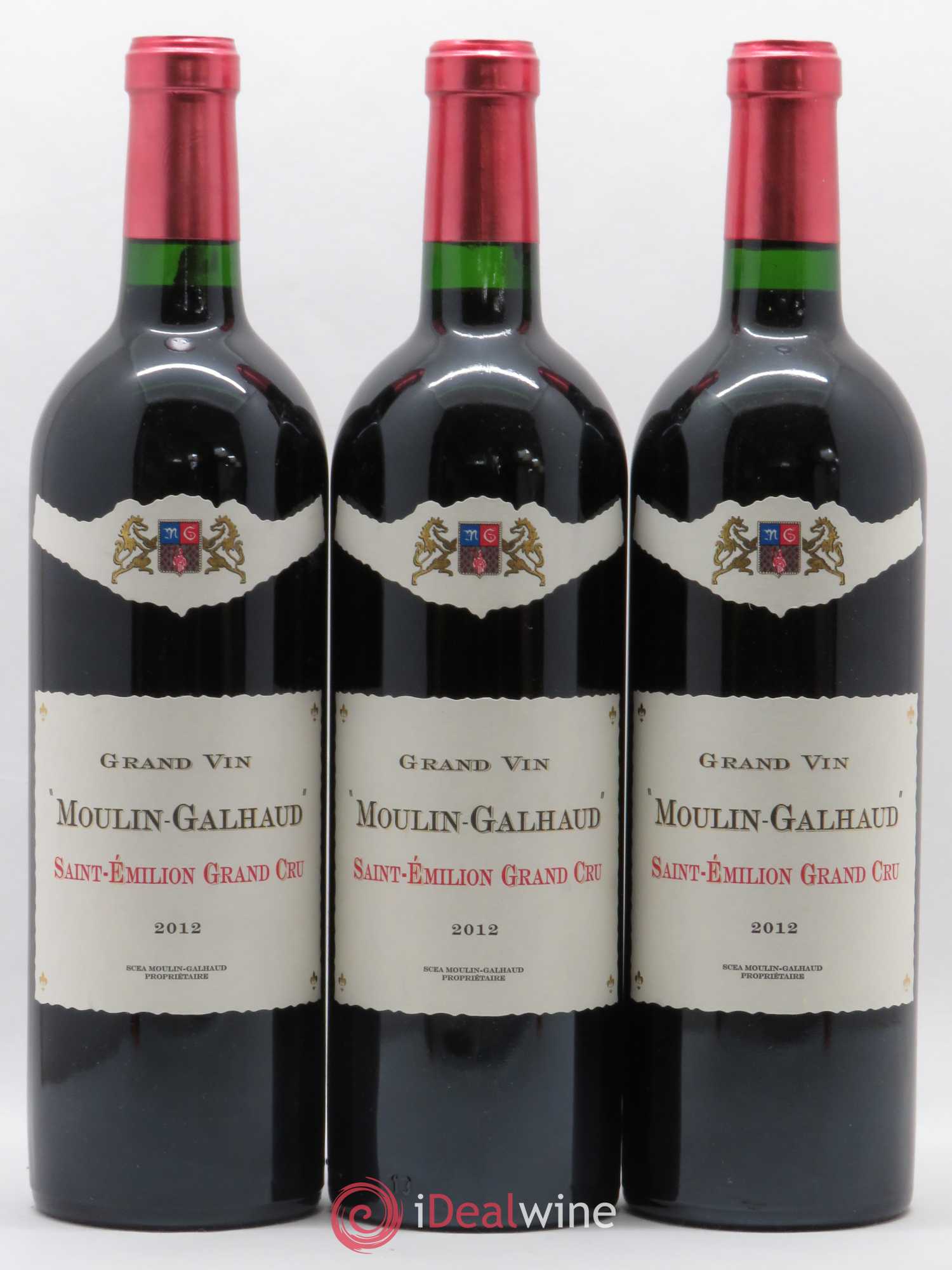 Saint-Émilion Grand cru Maison Galhaud Chateau Moulin Galhaud 2012 - Lot of 12 bottles - 2