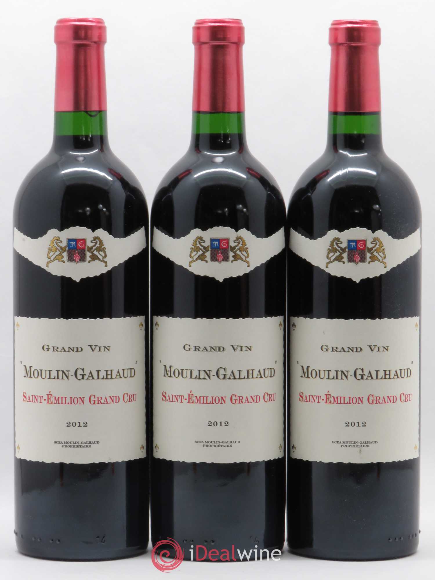 Saint-Émilion Grand cru Maison Galhaud Chateau Moulin Galhaud 2012 - Lot of 12 bottles - 3