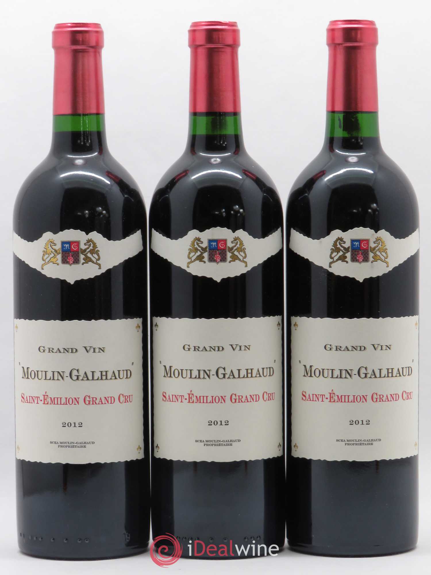 Saint-Émilion Grand cru Maison Galhaud Chateau Moulin Galhaud 2012 - Lot of 12 bottles - 4