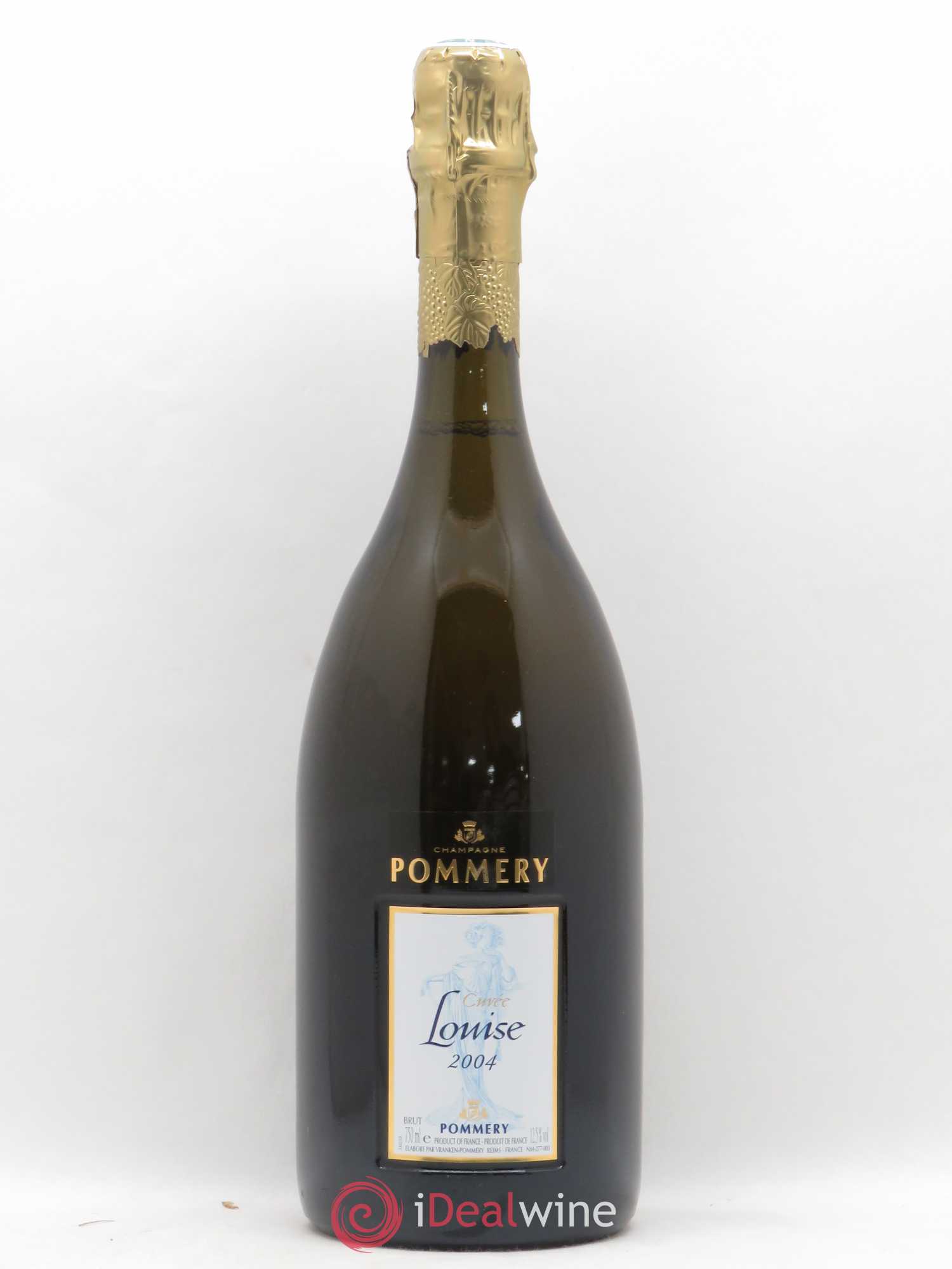 Cuvée Louise Pommery Coffret d’origine 2004 - Posten von 1 Flasche - 0