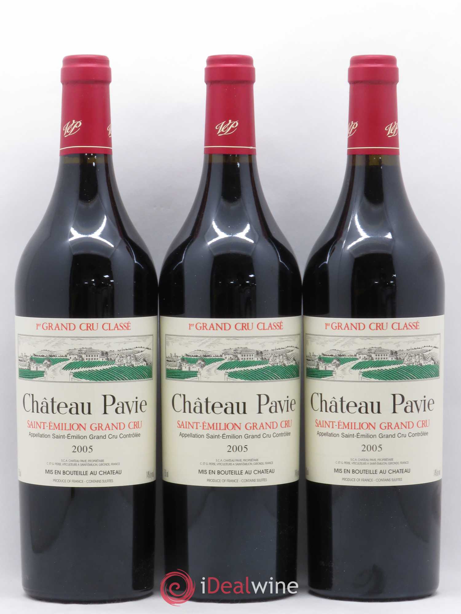 Château Pavie 1er Grand Cru Classé A 2005 - Lot de 6 bouteilles - 2