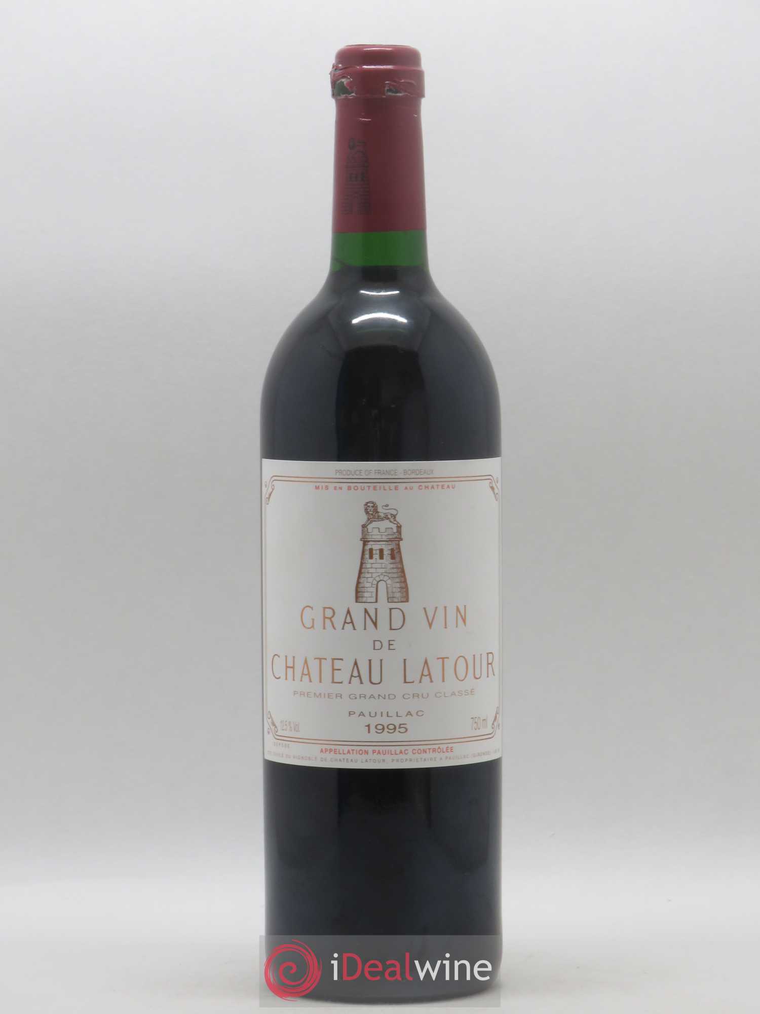 Château Latour 1er Grand Cru Classé 1995 - Lot de 1 bouteille - 0