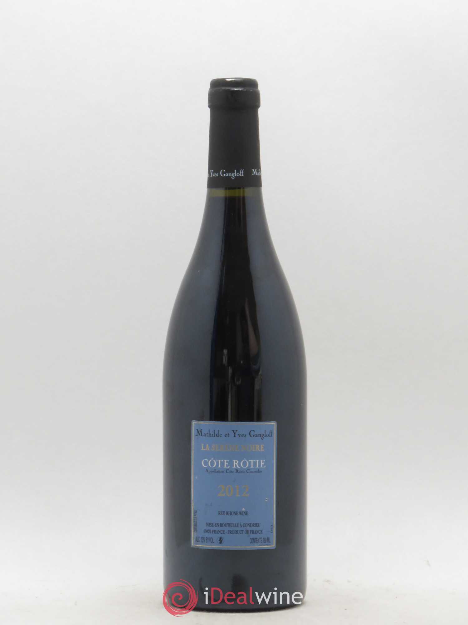 Côte-Rôtie La Sereine Noire Gangloff (Domaine) 2012 - Lot de 1 bouteille - 1