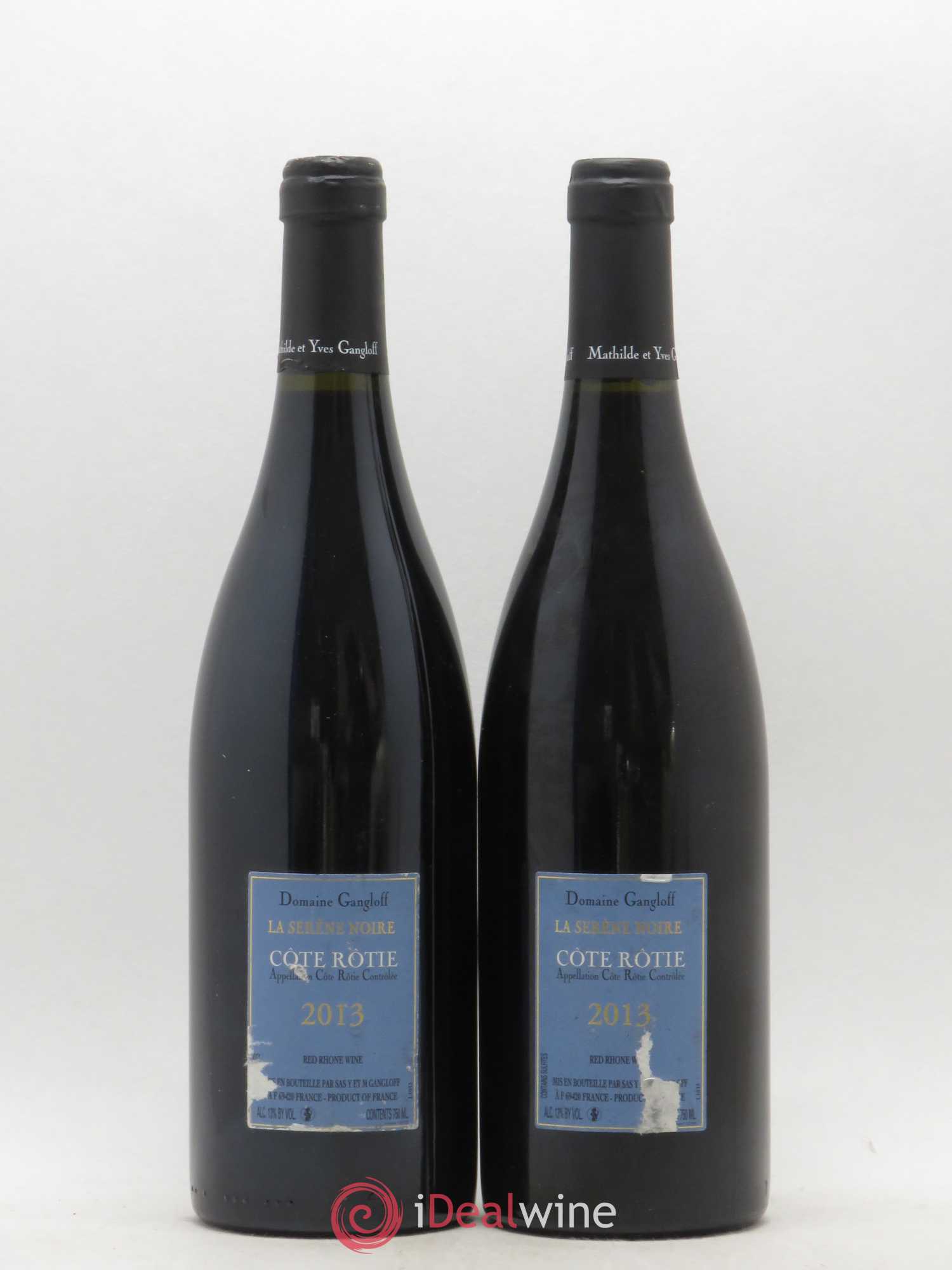 Côte-Rôtie La Sereine Noire Gangloff (Domaine) 2013 - Lot de 2 bouteilles - 1