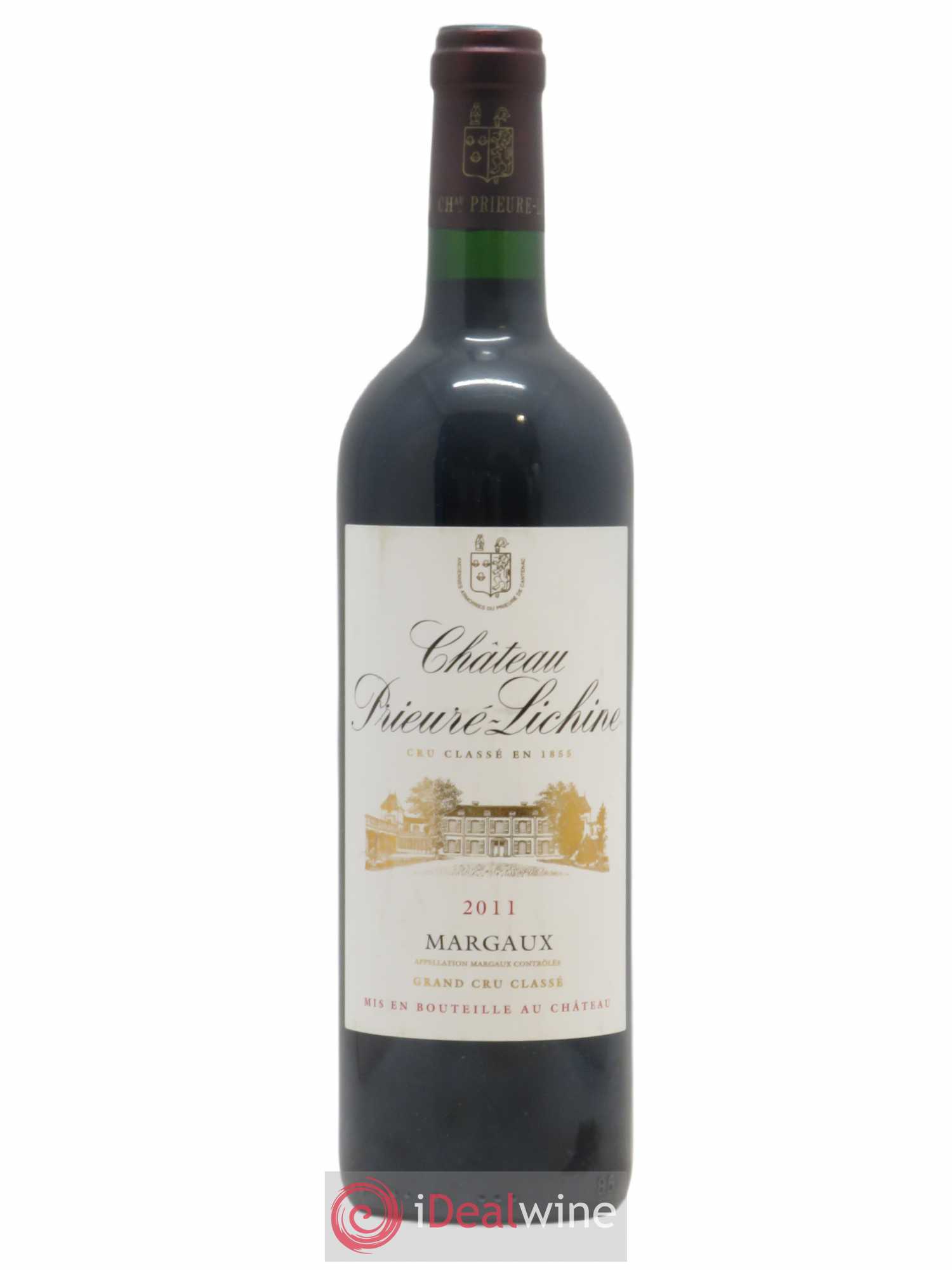 Château Prieuré Lichine 4ème Grand Cru Classé 2011 - Lot de 1 bouteille - 0