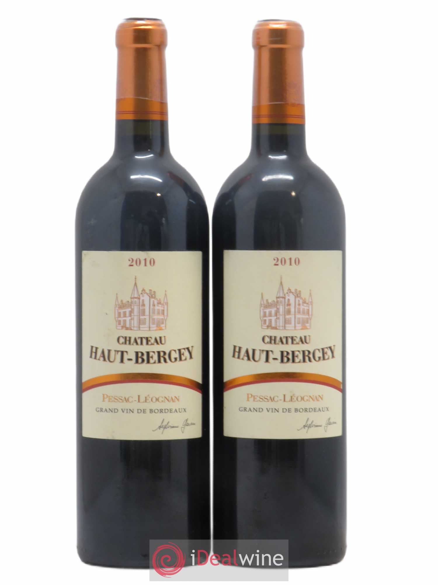 Château Haut-Bergey 2010 - Lot de 2 bouteilles - 0