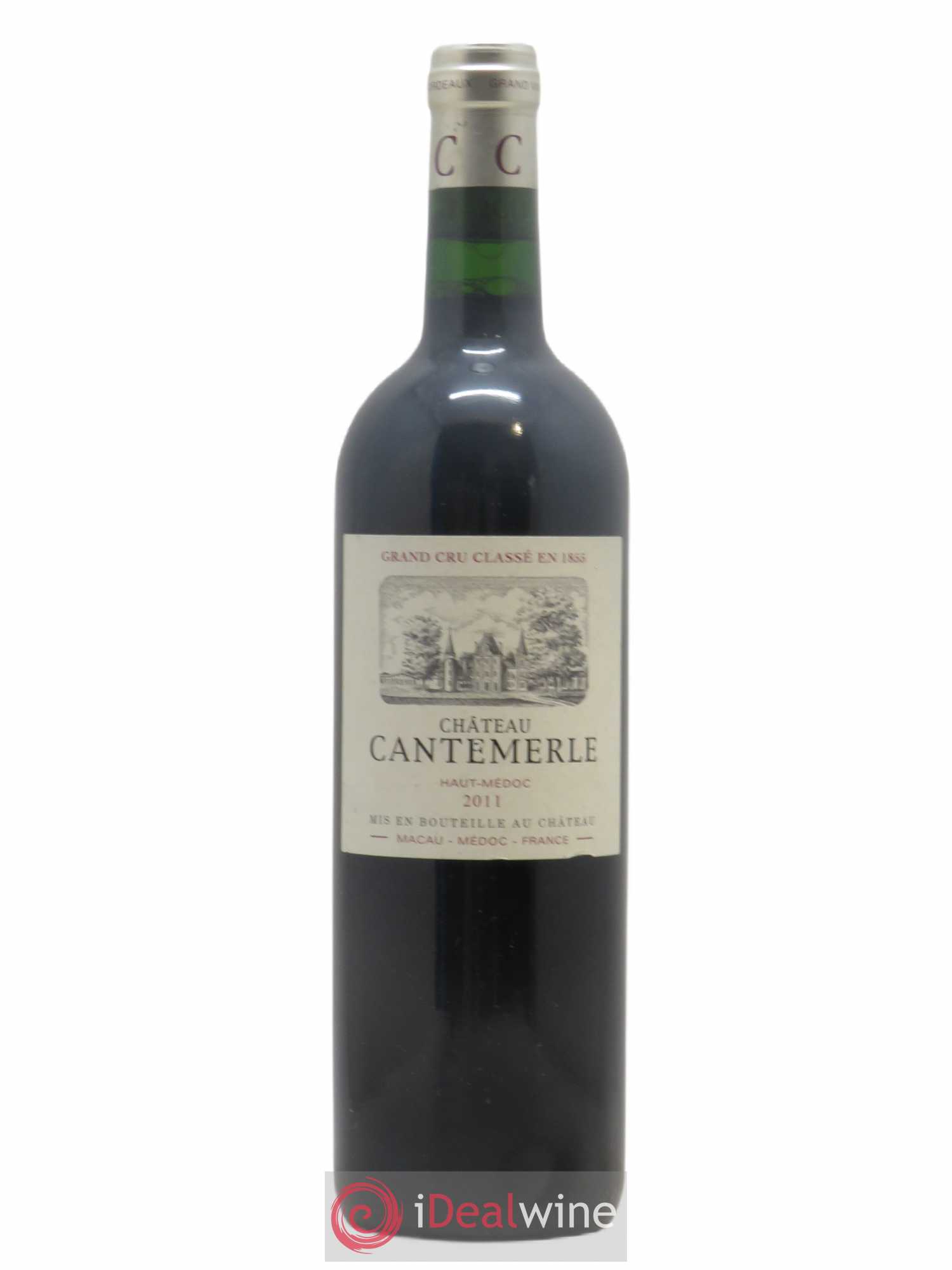 Château Cantemerle 5ème Grand Cru Classé 2011 - Lot de 1 bouteille - 0