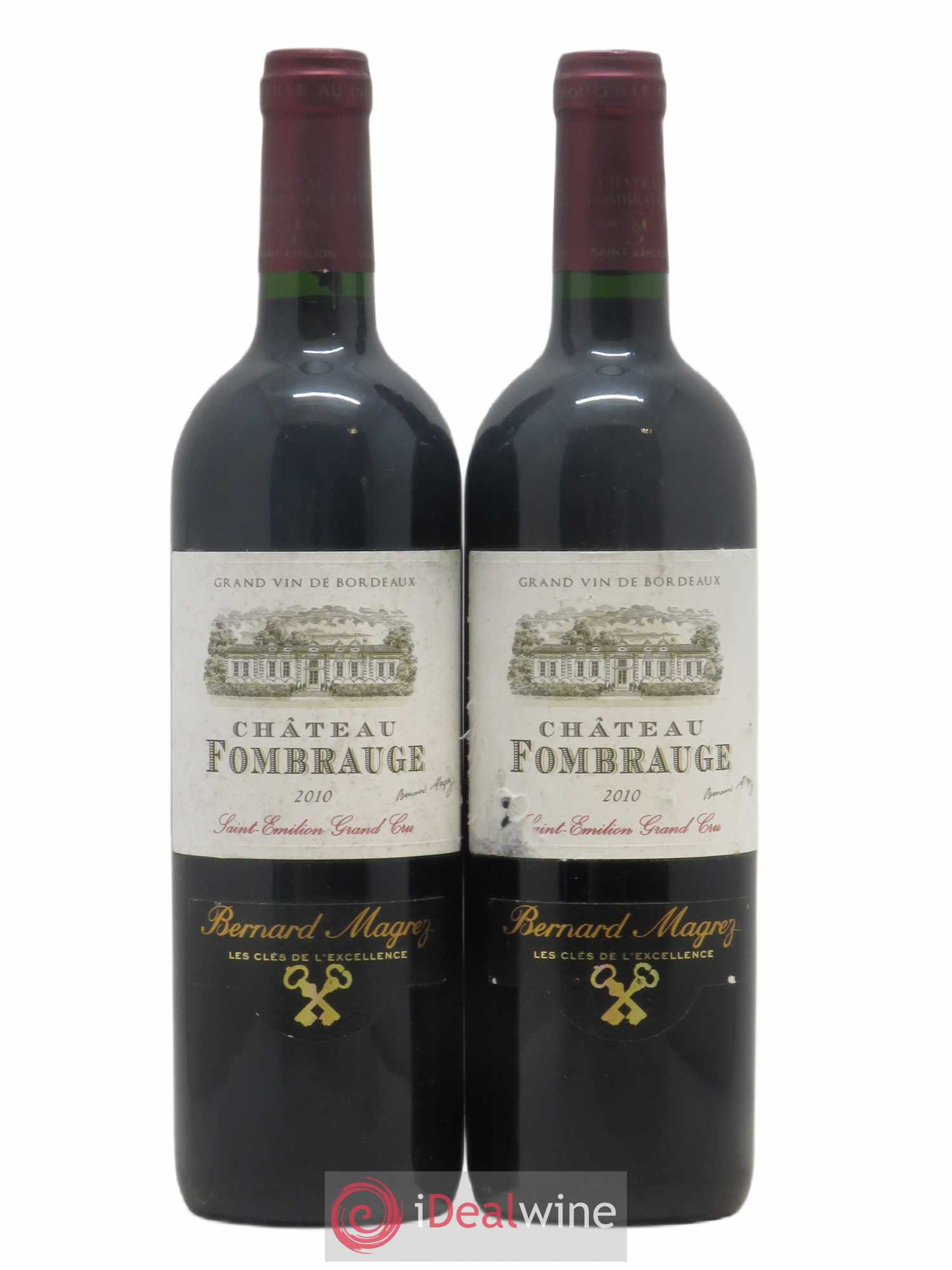 Château Fombrauge Grand Cru Classé 2010 - Lot de 2 bouteilles - 0