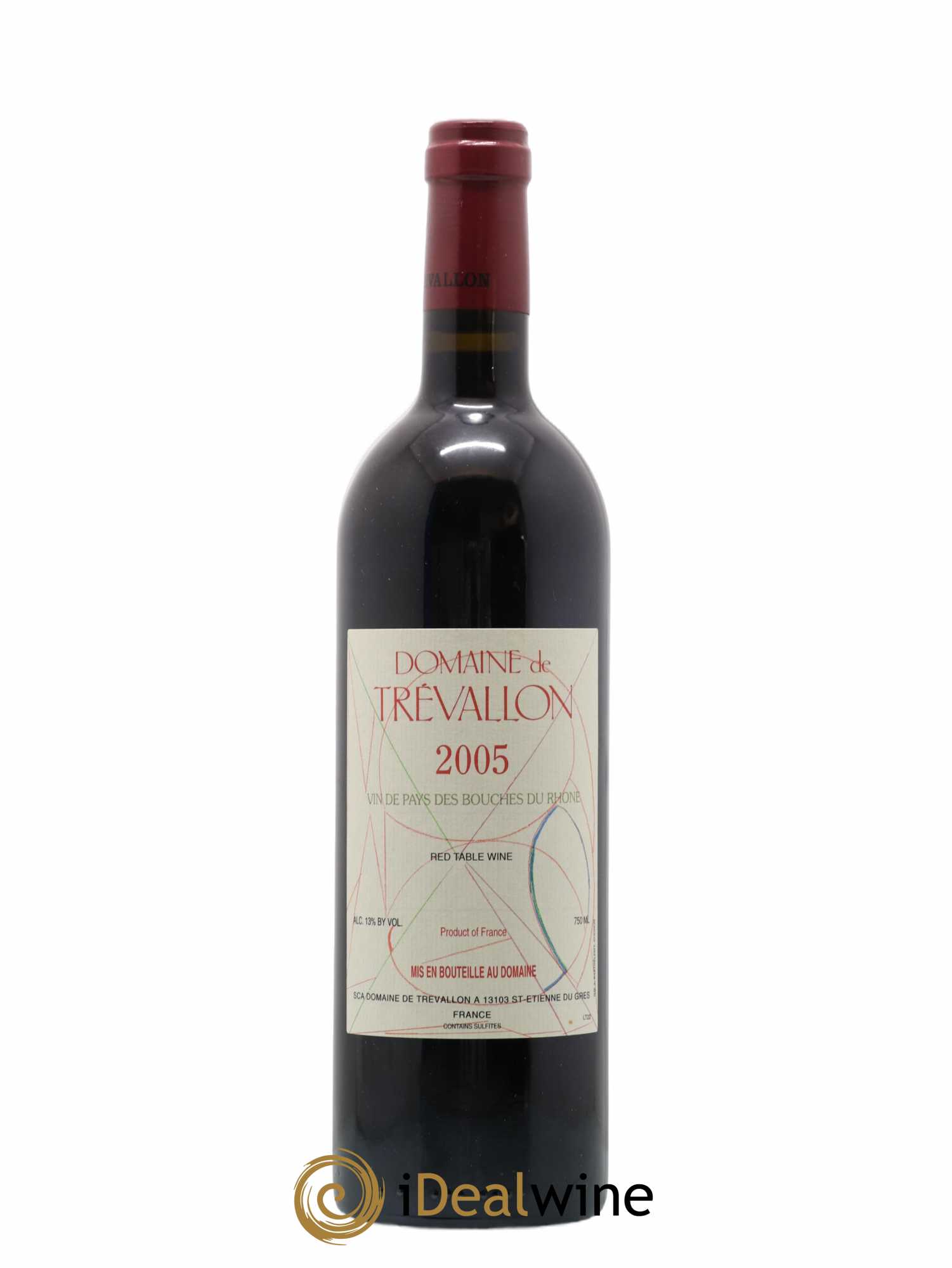 VDP Bouches du Rhône Trévallon (Domaine de) Eloi Dürrbach 2005 - Lot de 1 bouteille - 0
