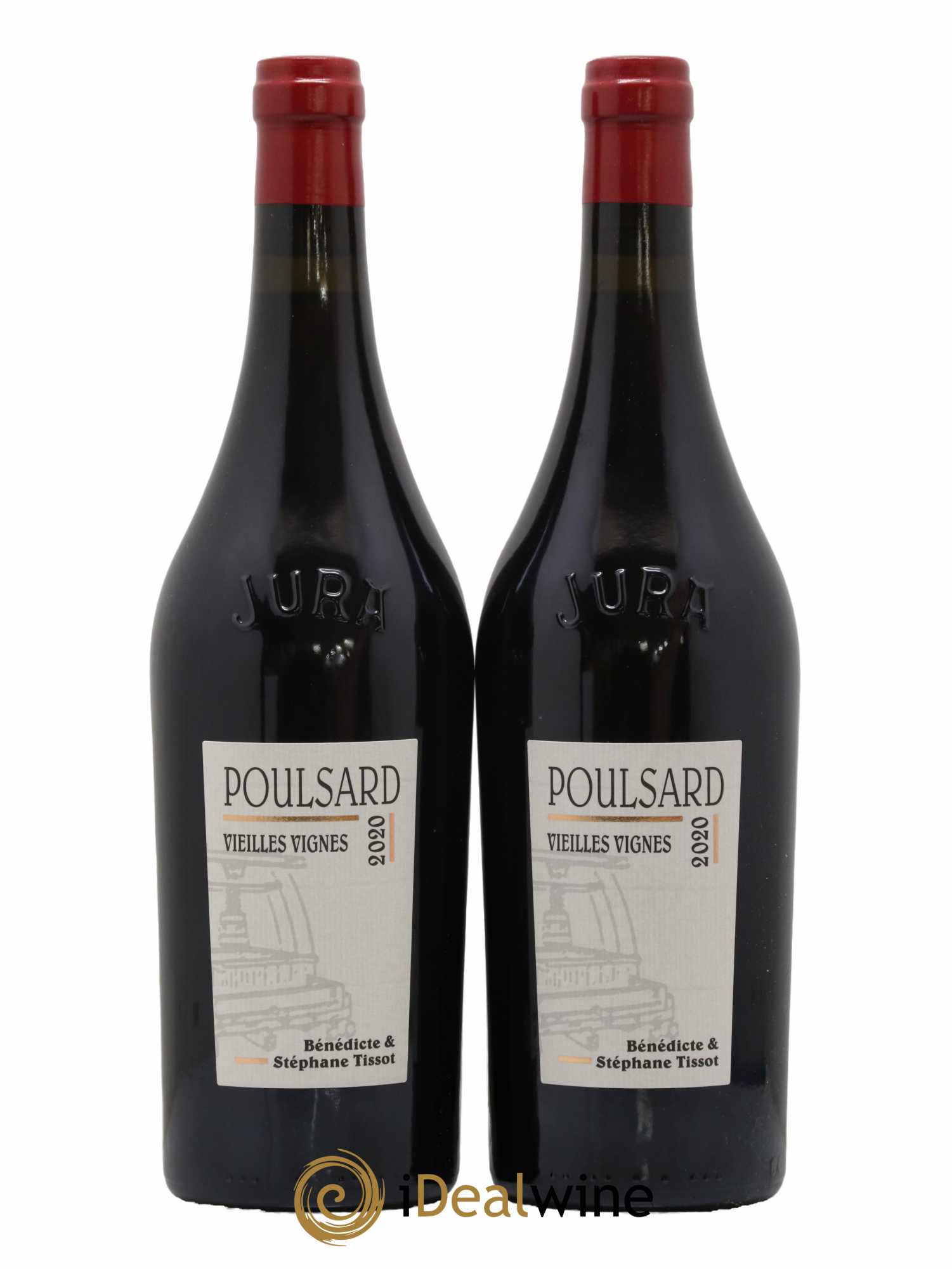 Arbois Poulsard Vieilles Vignes Bénédicte et Stéphane Tissot 2020 - Lot de 2 bouteilles - 0