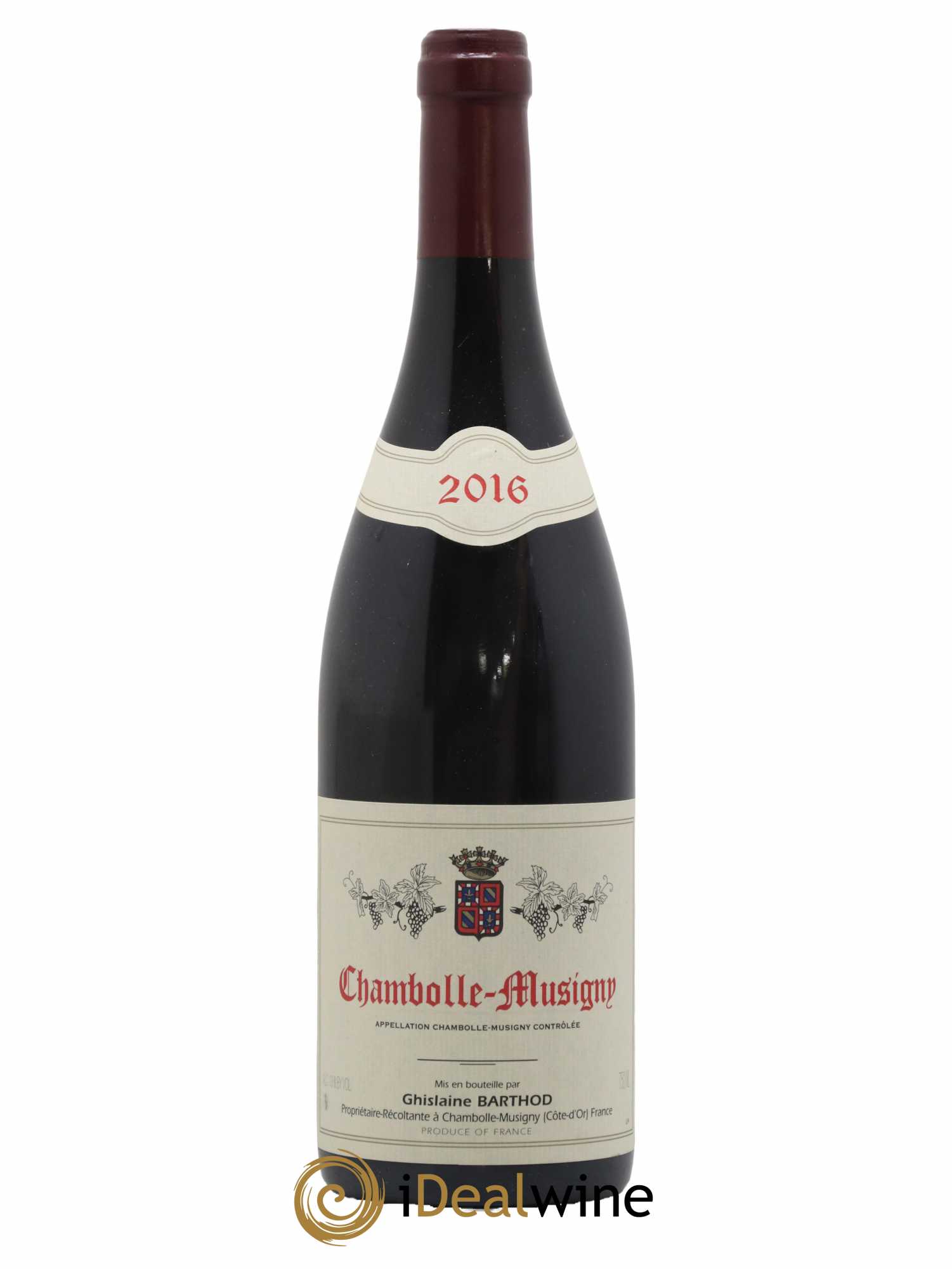 Chambolle-Musigny Ghislaine Barthod 2016 - Lot de 1 bouteille - 0