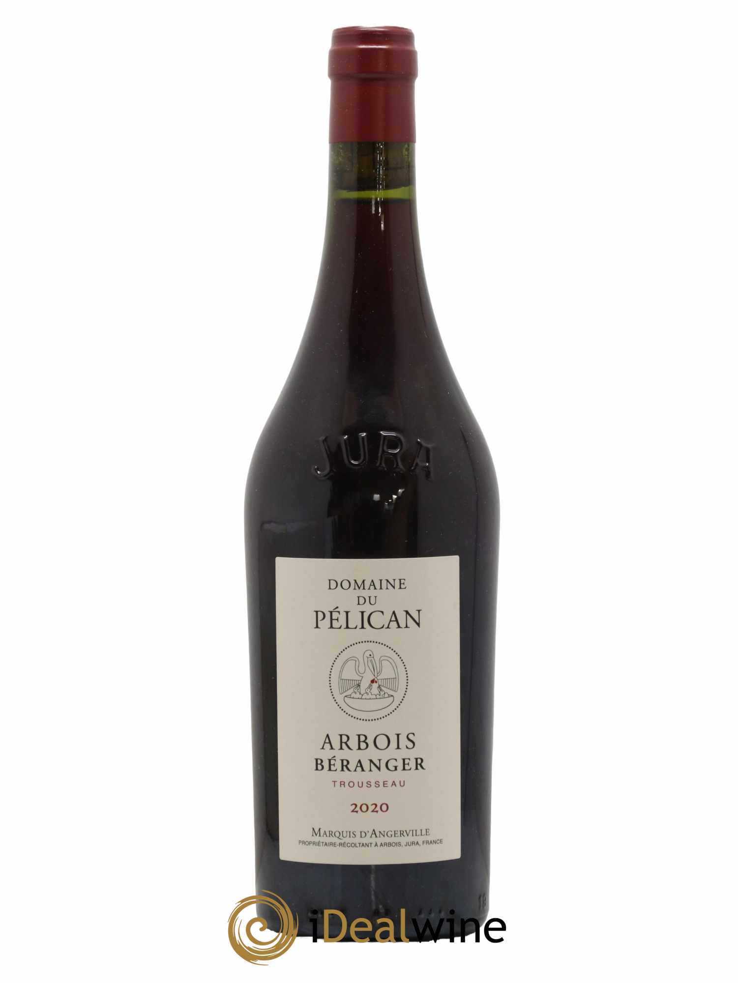 Arbois Trousseau Béranger Pélican 2020 - Lot de 1 bouteille - 0