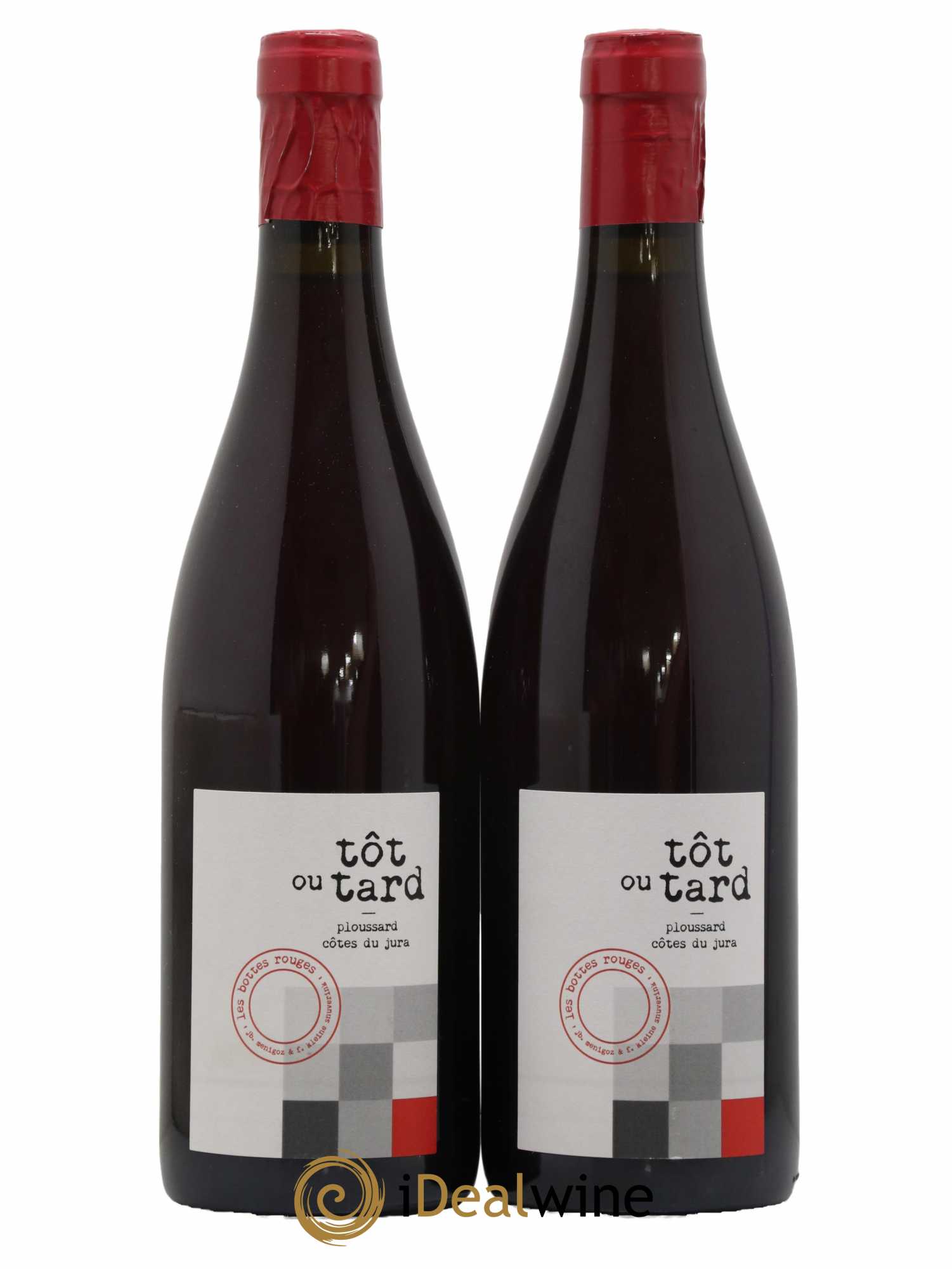Arbois Tôt ou Tard Les Bottes Rouges 2021 - Lot of 2 bottles - 0