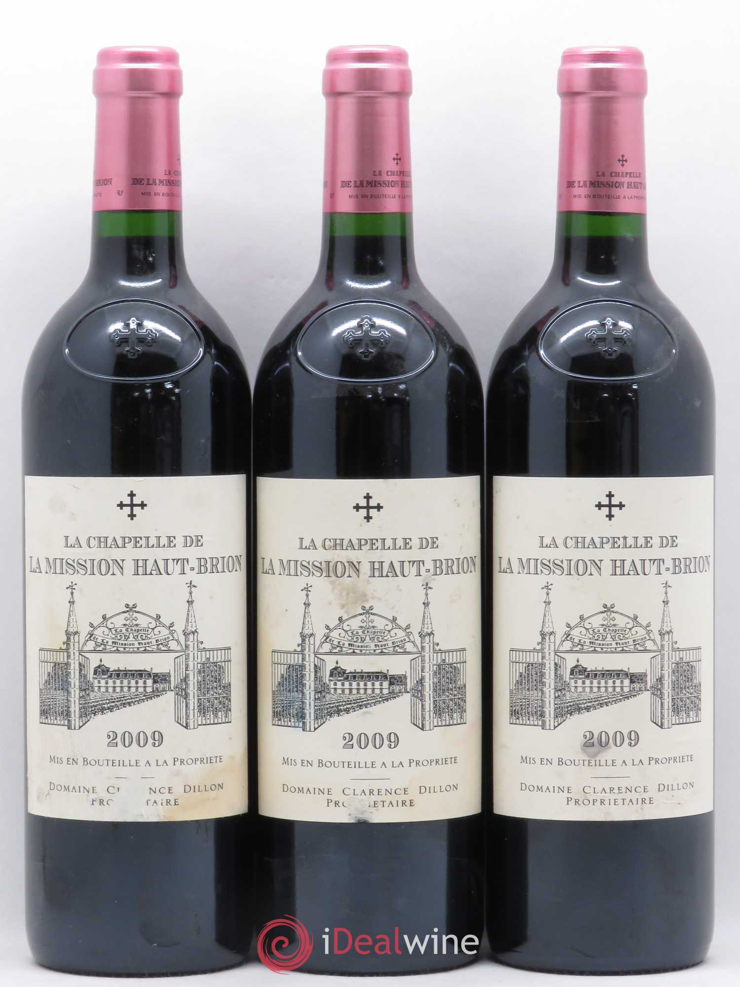 La Chapelle de La Mission Haut-Brion Second Vin 2009 - Lot de 3 bouteilles - 0