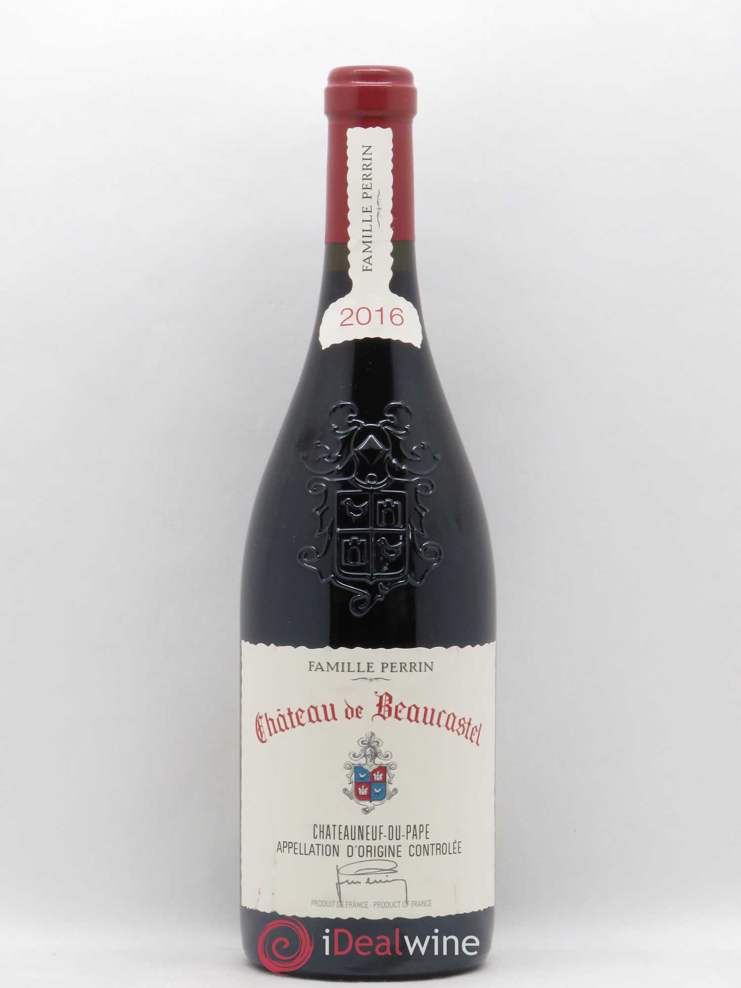 Châteauneuf-du-Pape Château de Beaucastel Famille Perrin 2016 - Lot de 1 bouteille - 0