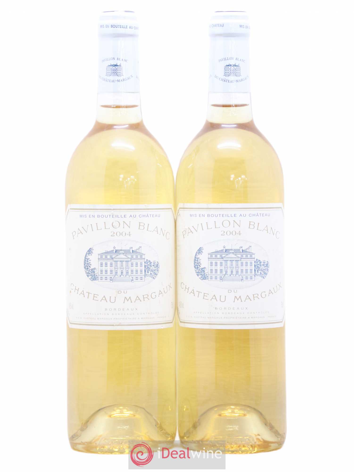 Pavillon Blanc du Château Margaux 2004 - Lot de 2 bouteilles - 0