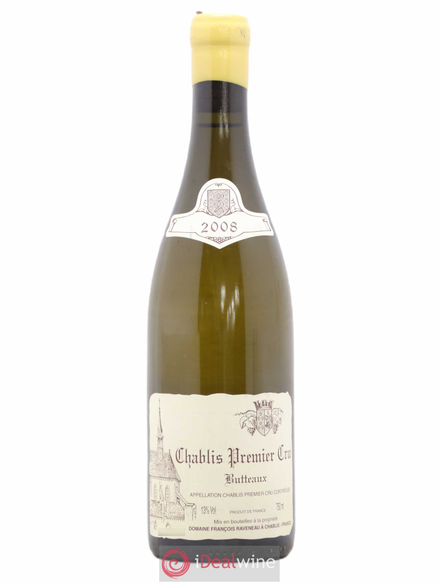Chablis 1er Cru Butteaux Raveneau (Domaine) 2008 - Lot de 1 bouteille - 0