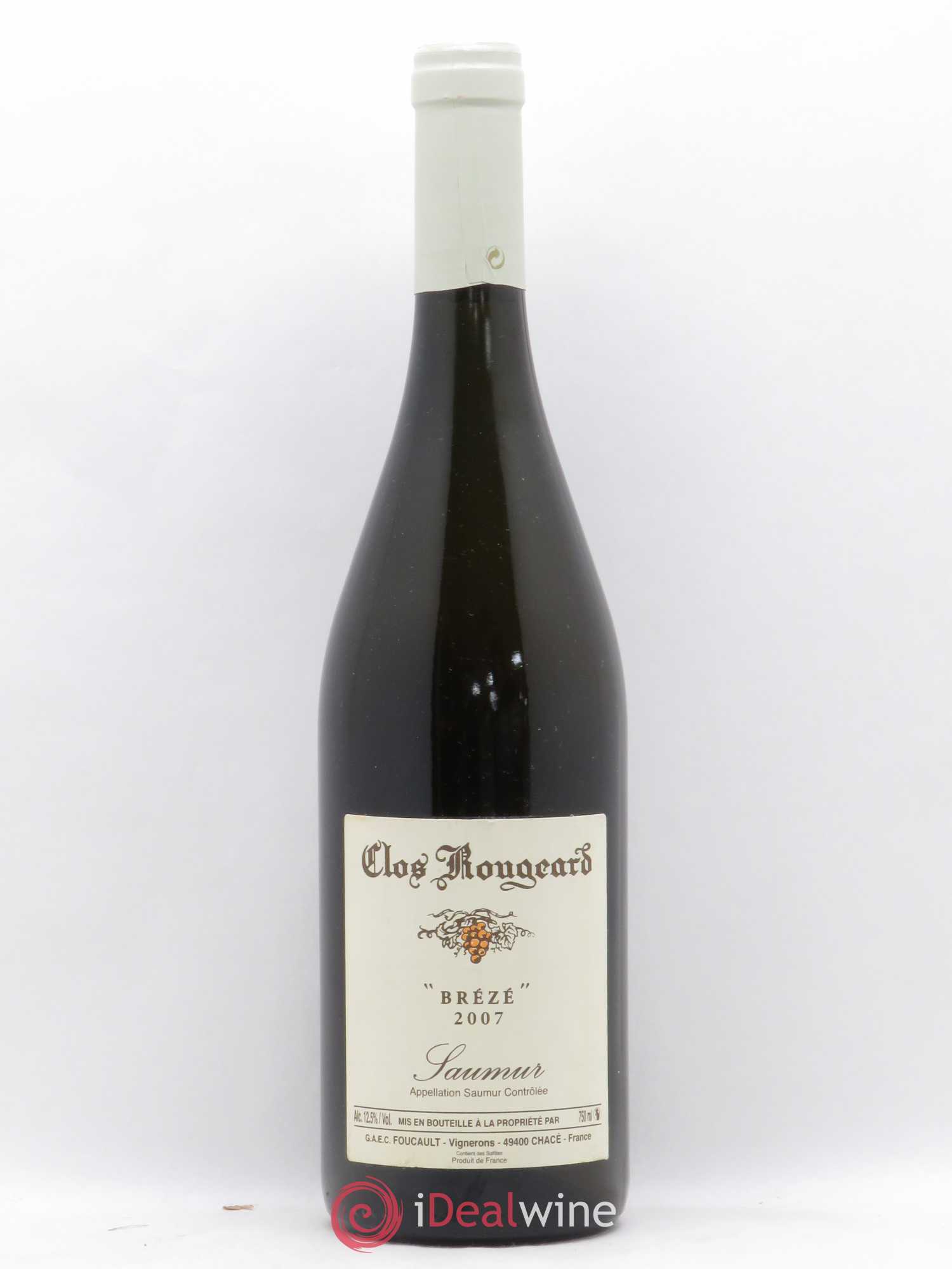 Saumur Brézé Clos Rougeard 2007 - Posten von 1 Flasche - 0