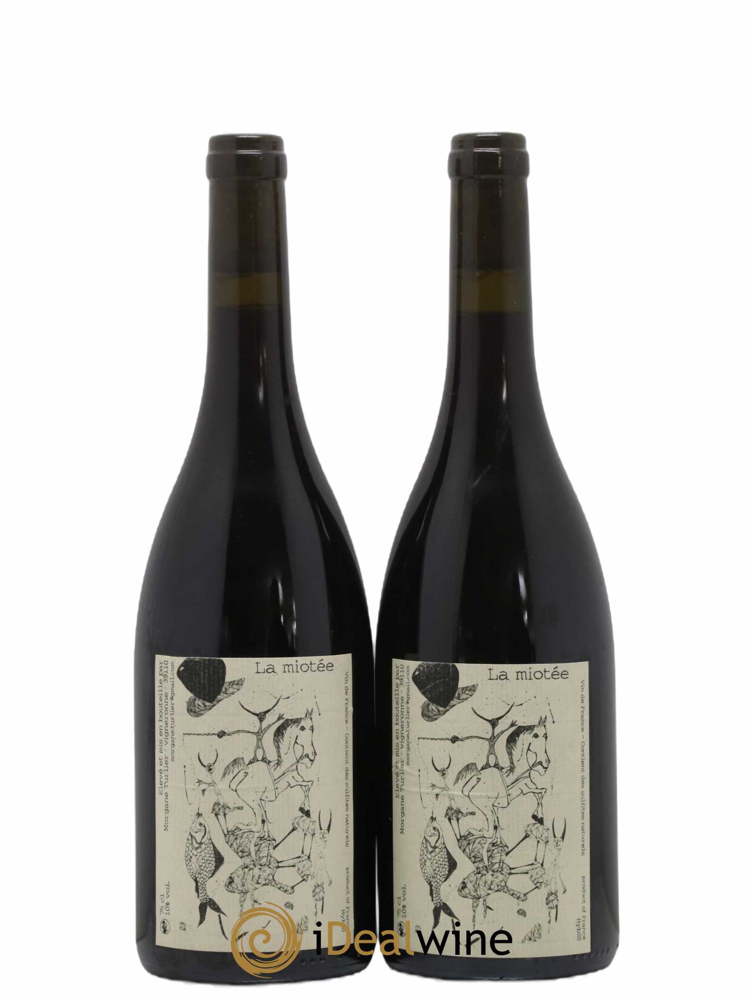 Vin de France La Miotée Morgane Turlier 2020 - Lot de 2 bouteilles - 0