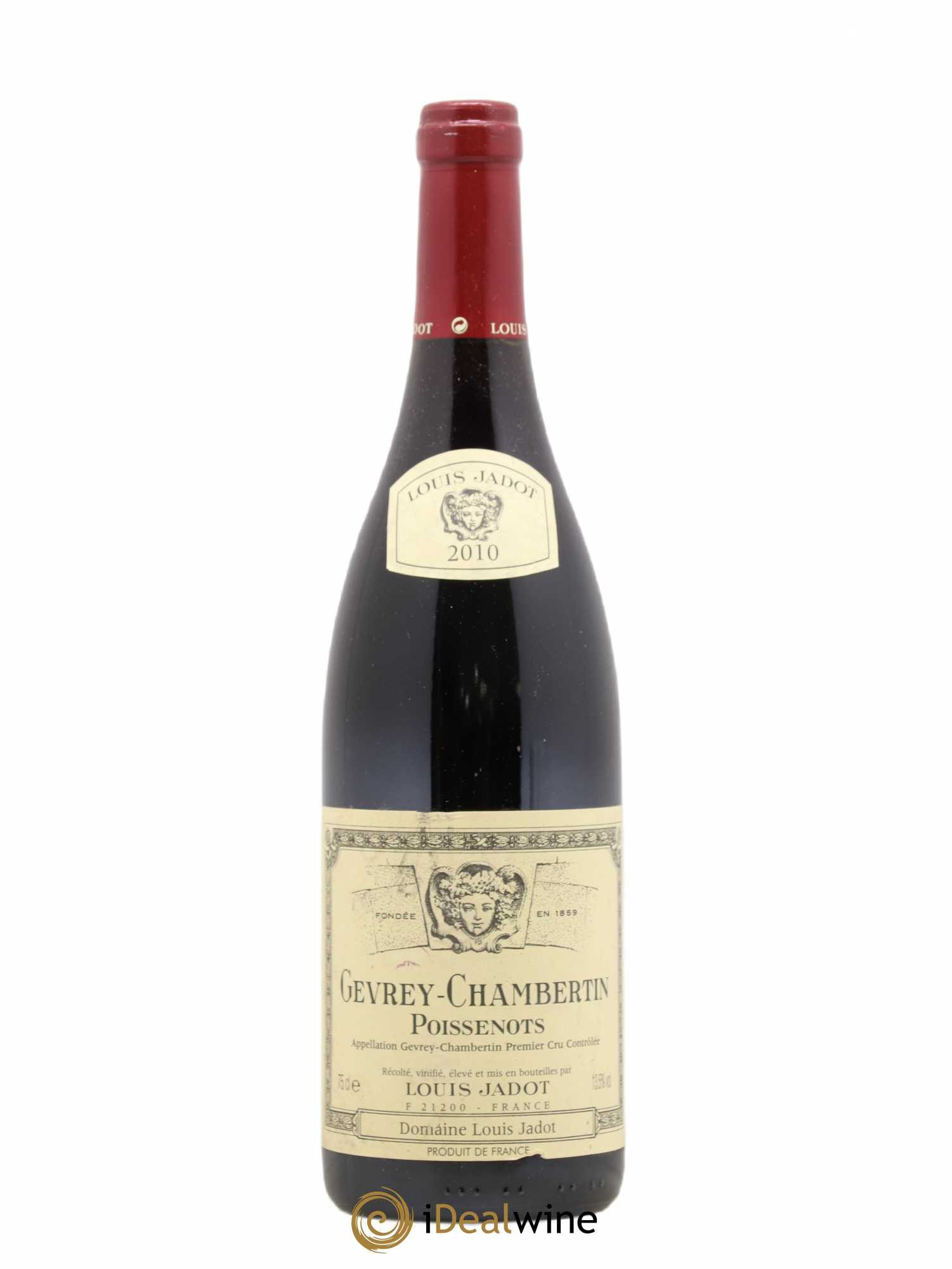 Gevrey-Chambertin 1er Cru Poissenots Maison Louis Jadot 2010 - Lot de 1 bouteille - 0