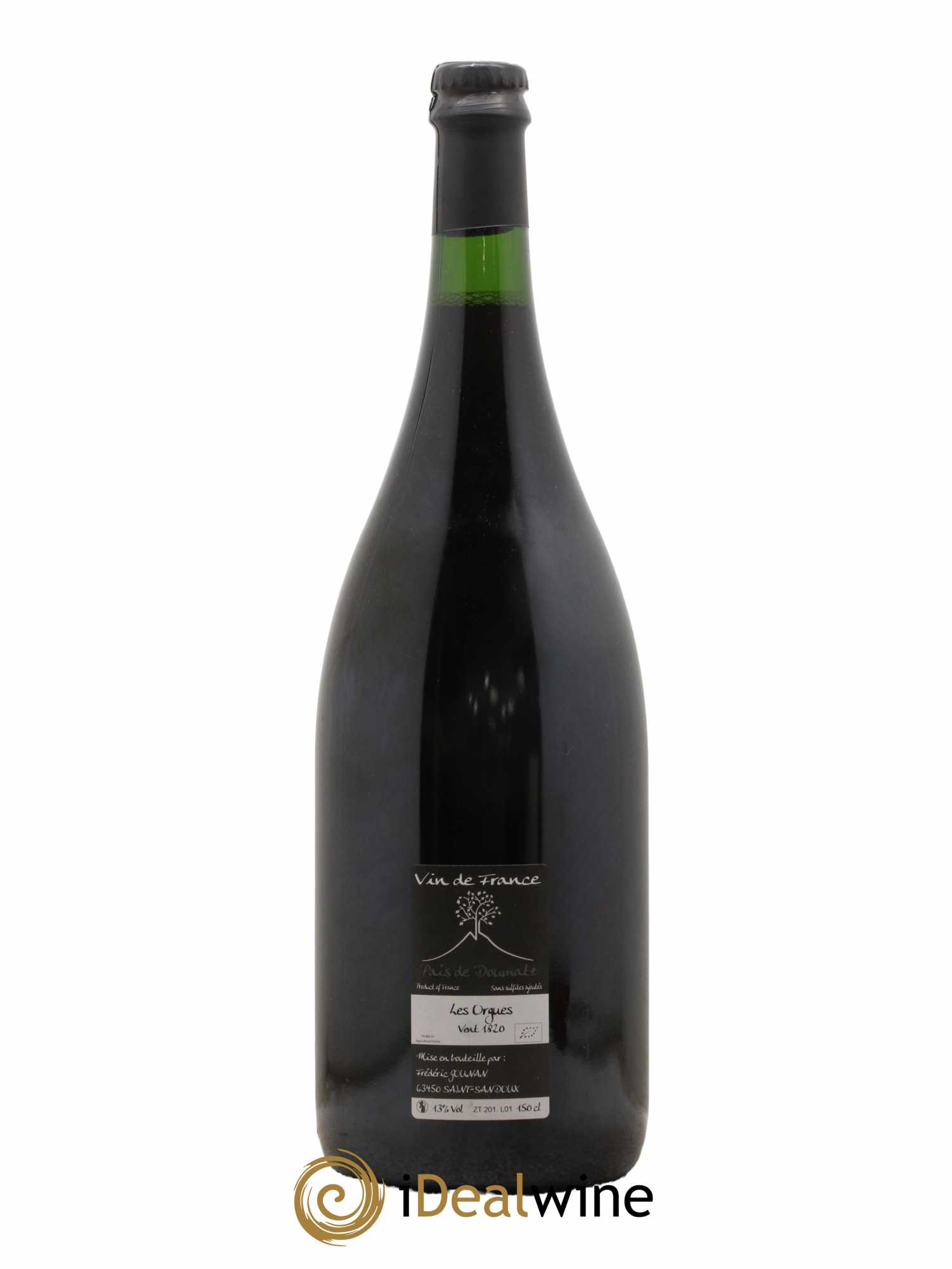Vin de France Les Orgues Vignoble de l'Arbre Blanc 2018 - Lot de 1 magnum - 1