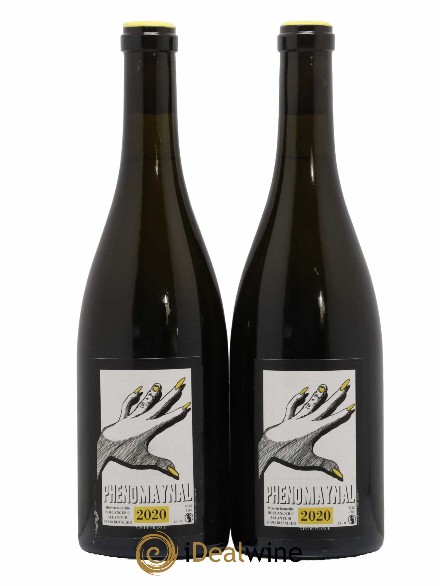 Vin de France Phenomaynal Allante Boulanger 2020 - Lot of 2 bottles - 0