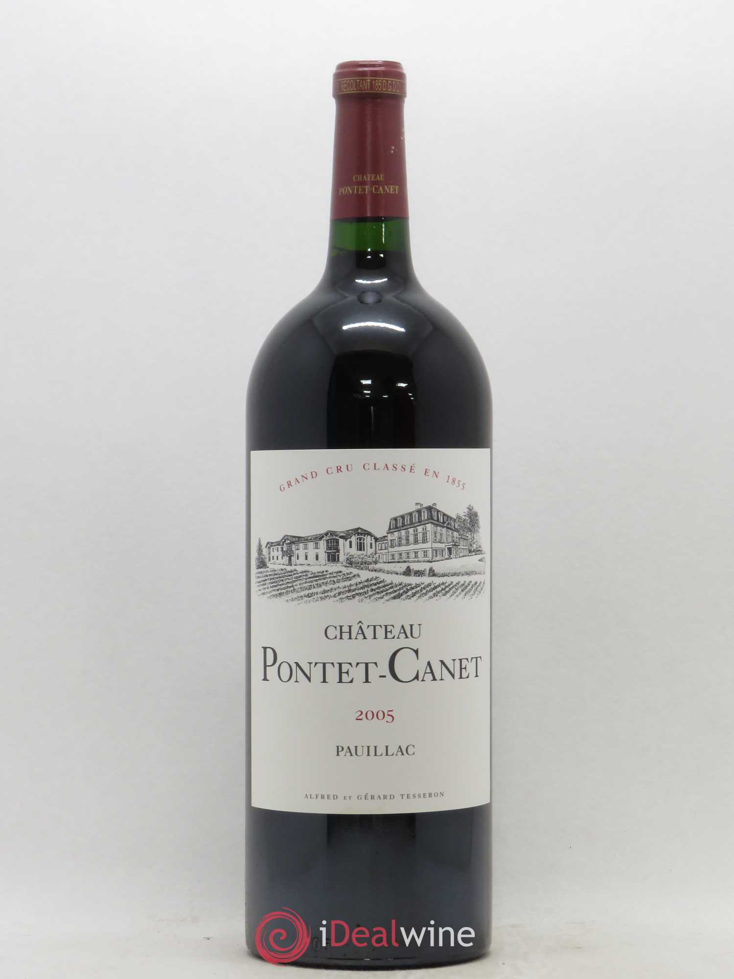 Château Pontet Canet 5ème Grand Cru Classé 2005 - Lot de 1 magnum - 0