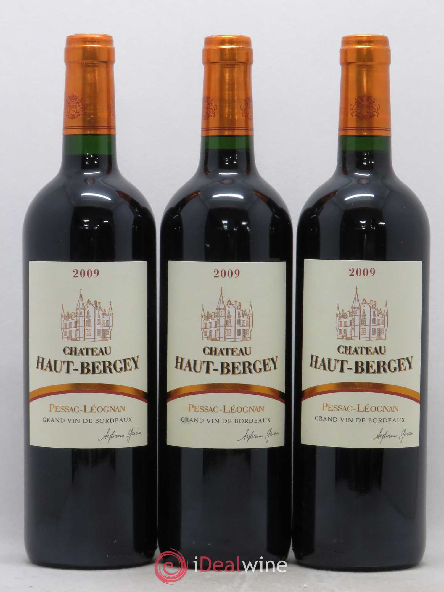 Château Haut-Bergey 2009 - Lot de 3 bouteilles - 0