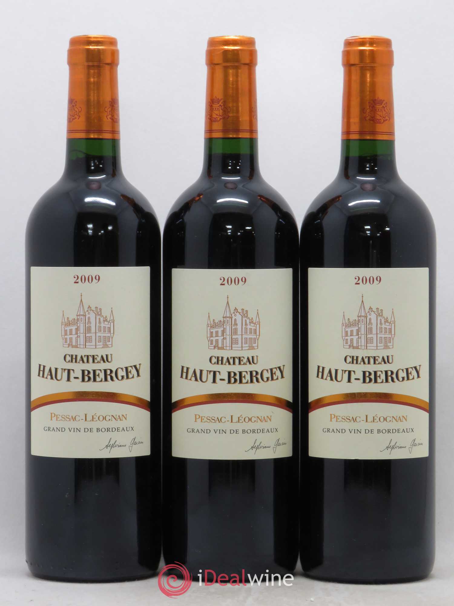 Château Haut-Bergey 2009 - Lot de 3 bouteilles - 0