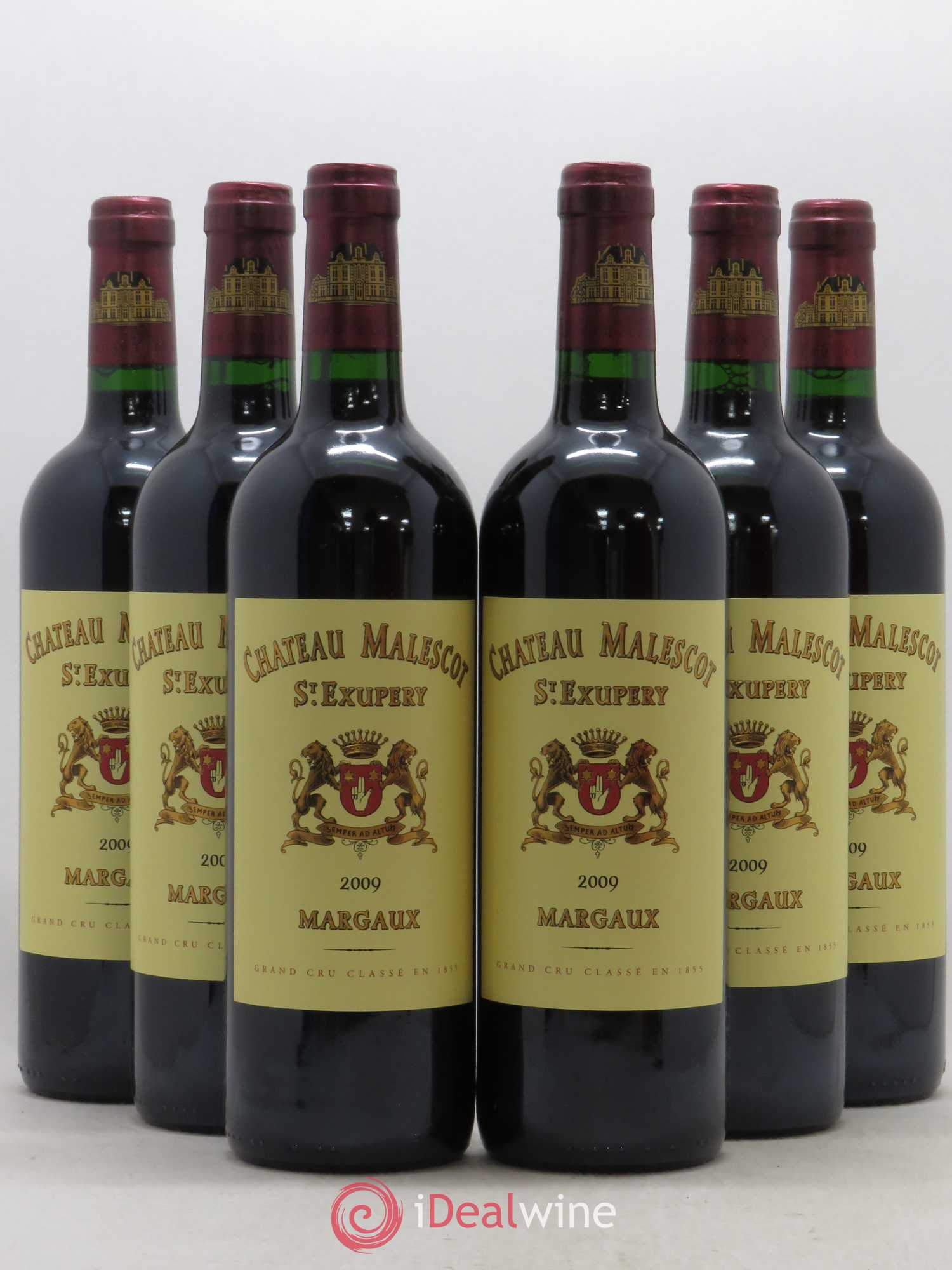 Château Malescot Saint-Exupéry 3ème Grand Cru Classé 2009 - Lot de 6 bouteilles - 0