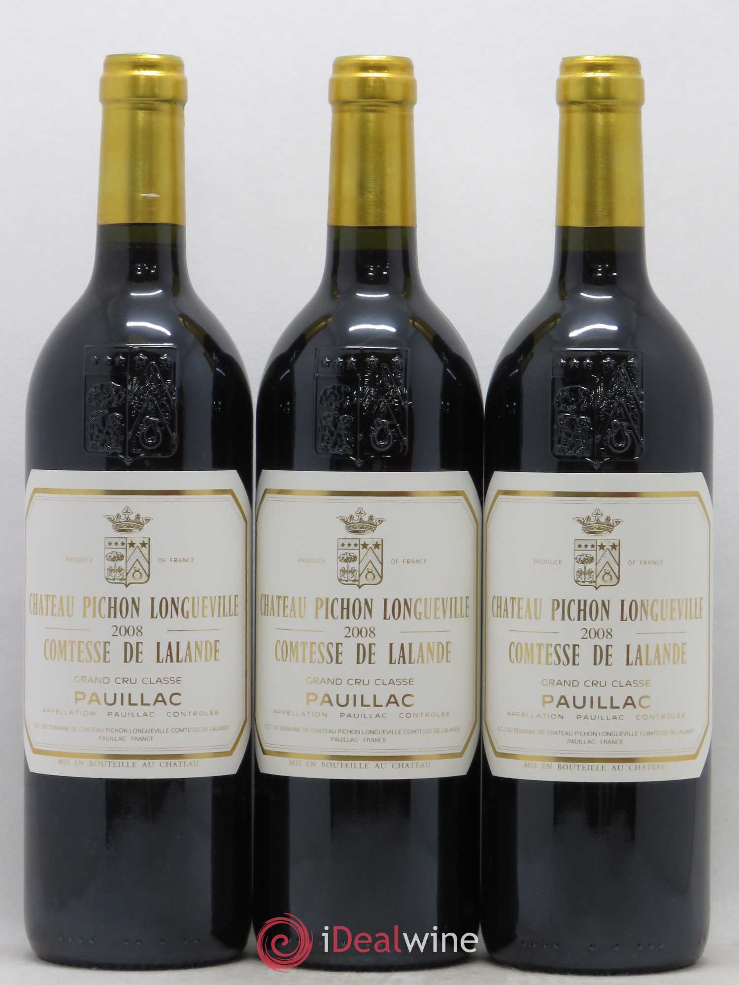 Château Pichon Longueville Comtesse de Lalande 2ème Grand Cru Classé 2008 - Lot de 6 bouteilles - 1