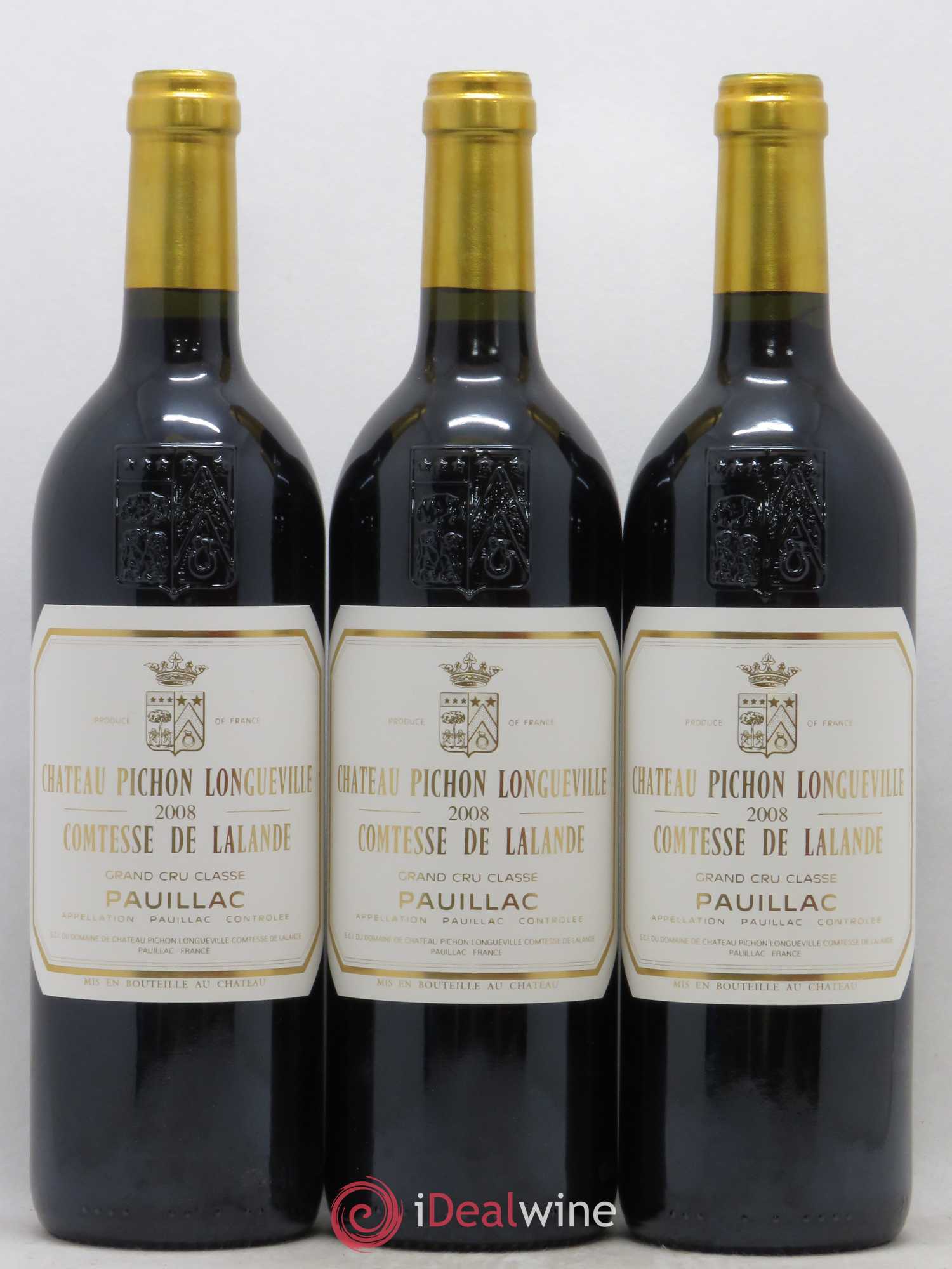 Château Pichon Longueville Comtesse de Lalande 2ème Grand Cru Classé 2008 - Lot de 6 bouteilles - 2