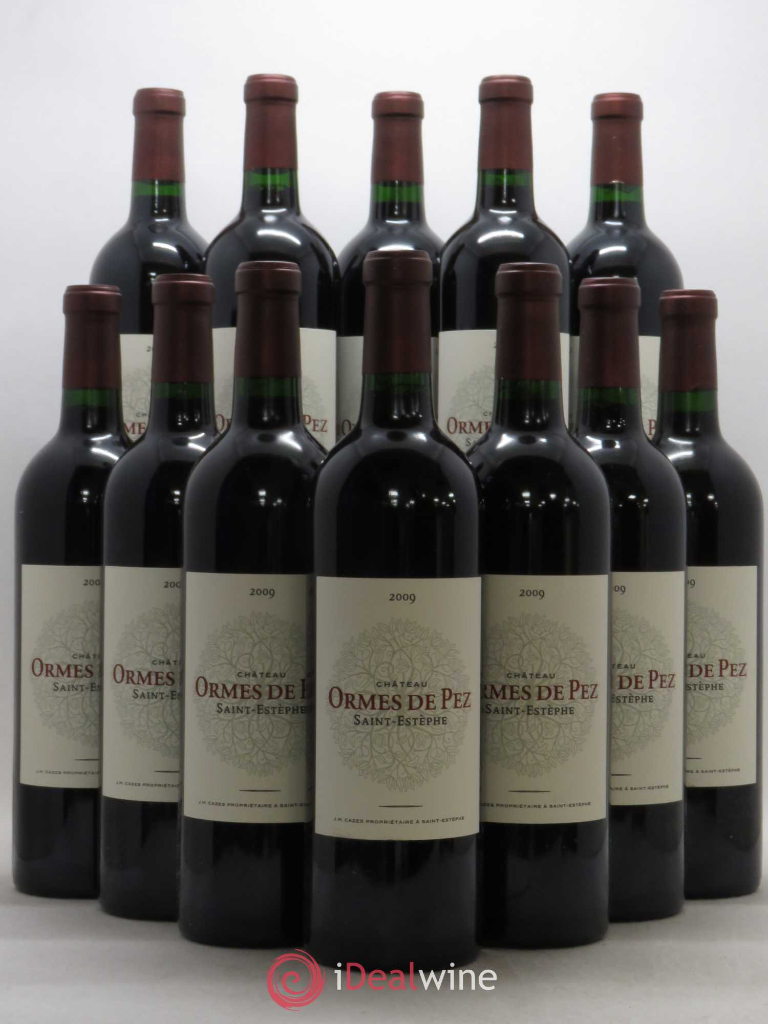 Château les Ormes de Pez 2009 - Lot de 12 bouteilles - 0